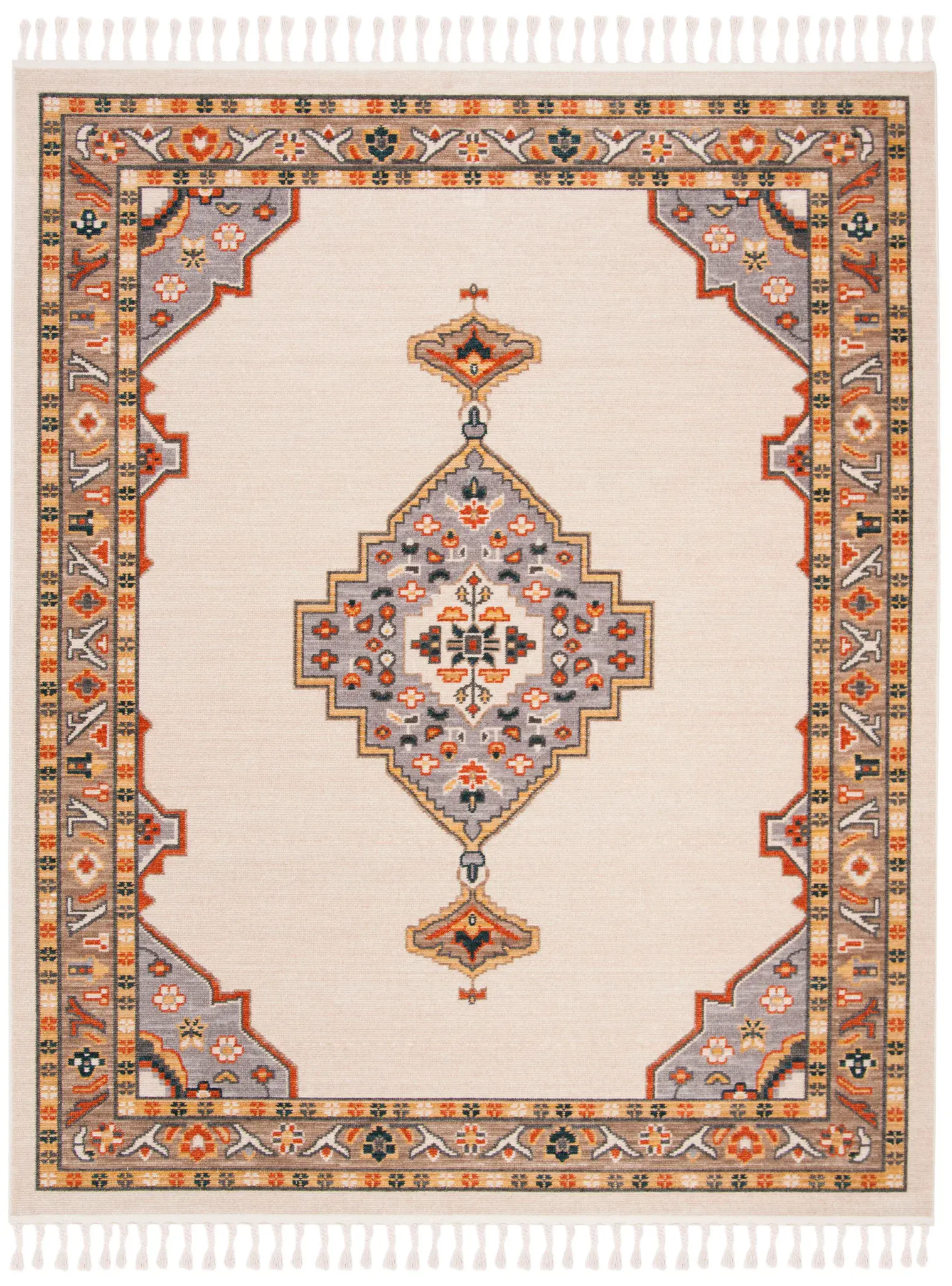 Farmhouse Stepped Medallion Rug