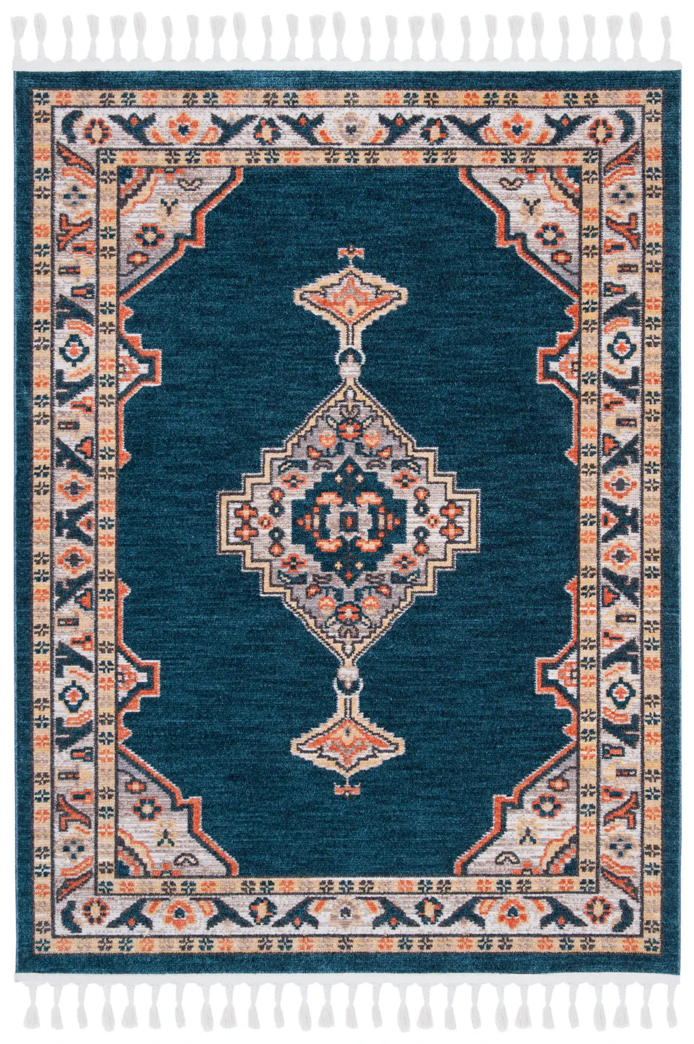 Farmhouse Stepped Medallion Rug