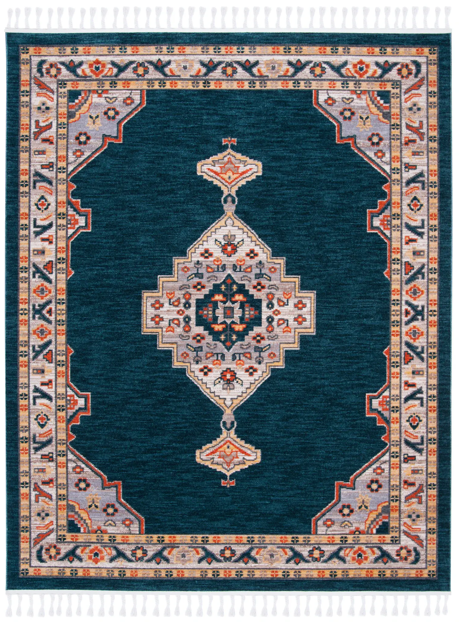 Farmhouse Stepped Medallion Rug