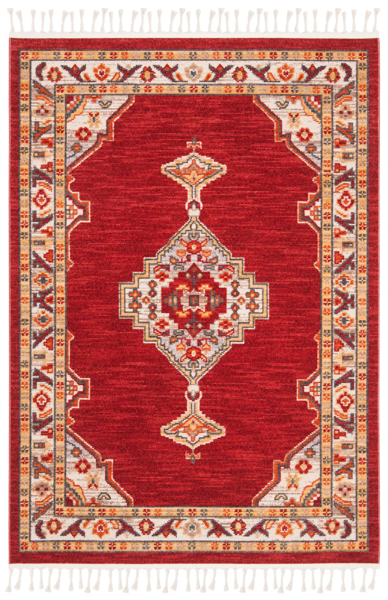 Farmhouse Stepped Medallion Rug