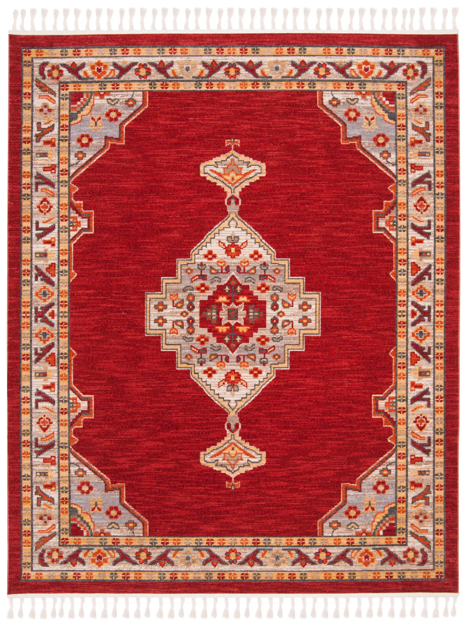 Farmhouse Stepped Medallion Rug