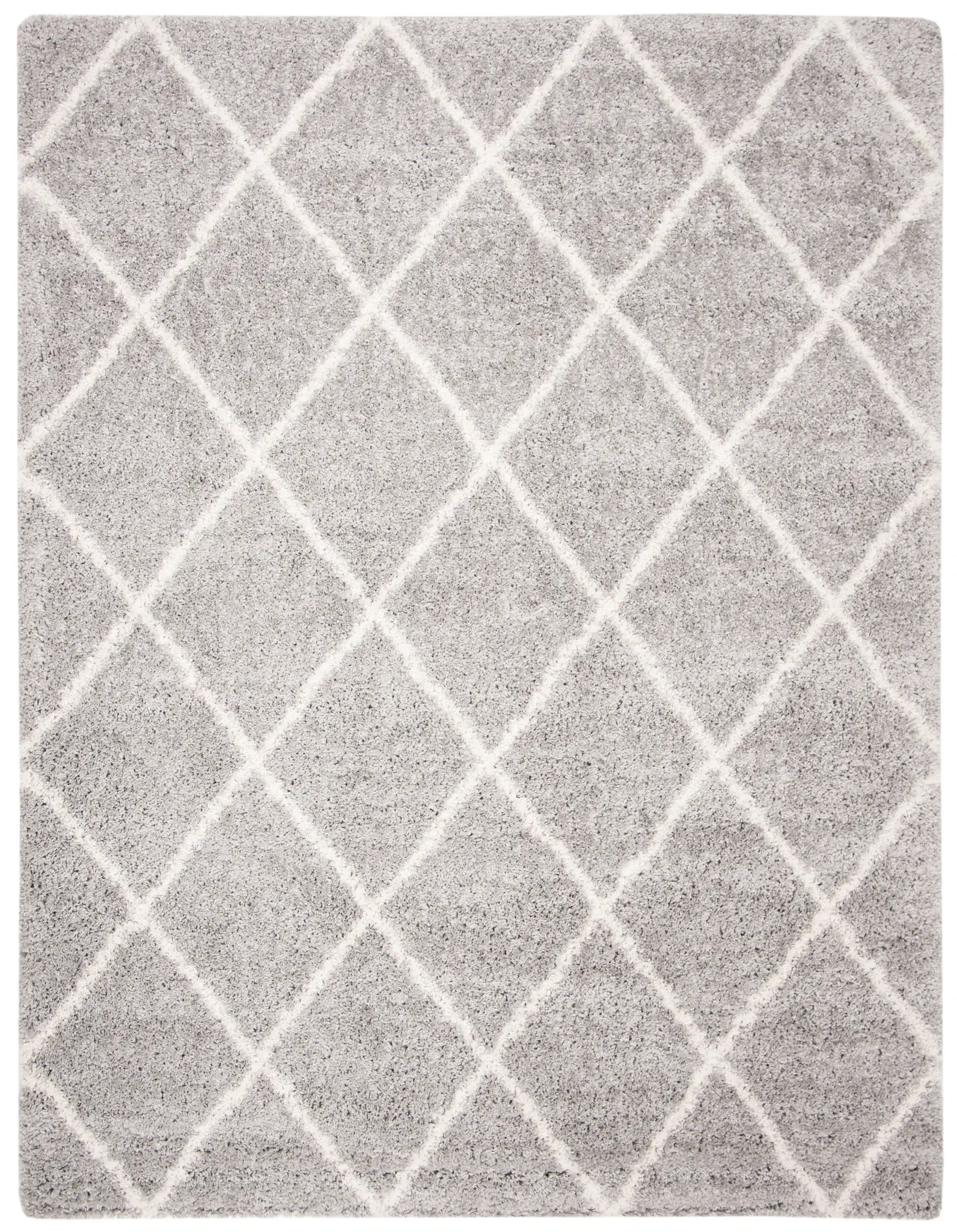 Fontana Diamond Trellis Shag Rug