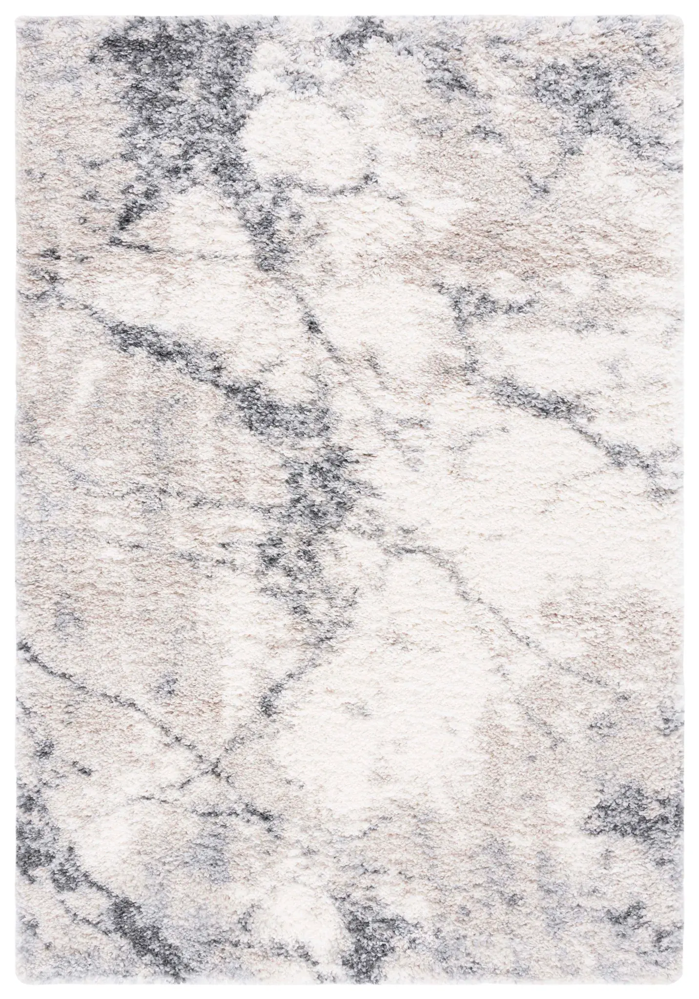 Fontana Marble Vein Shag Rug