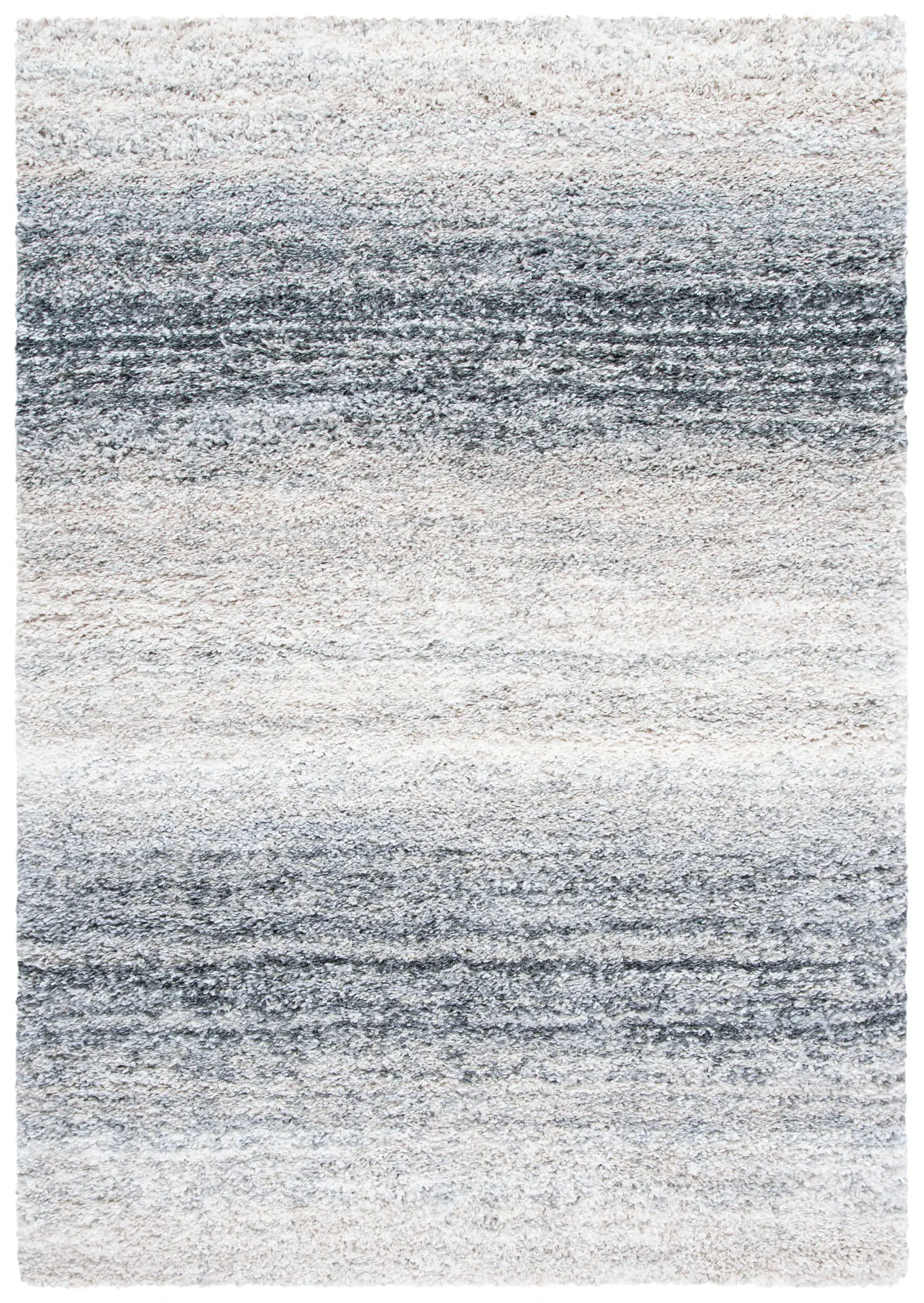 Fontana Ombre Stripe Shag Rug