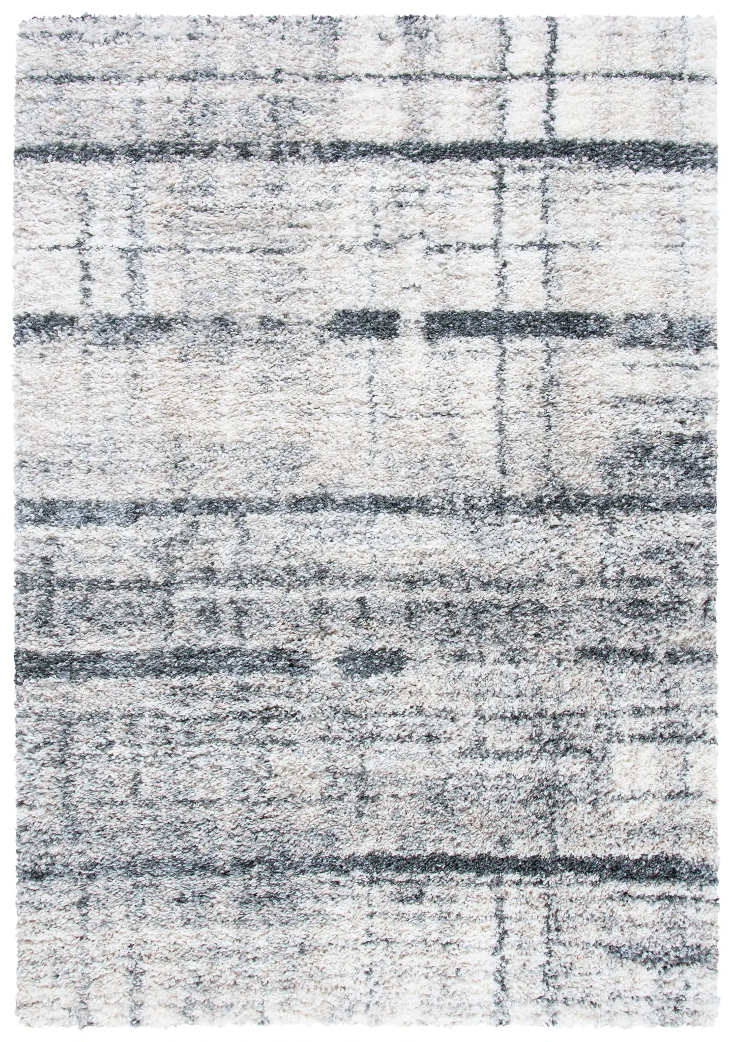 Fontana Plaid Shag Rug