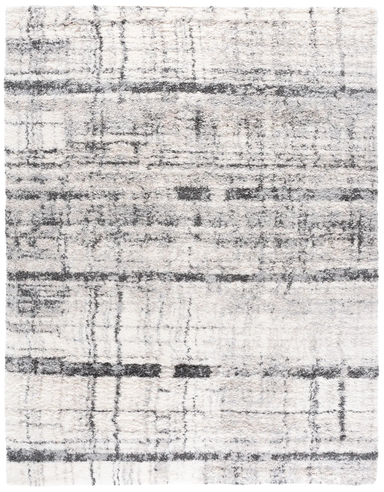 Fontana Plaid Shag Rug