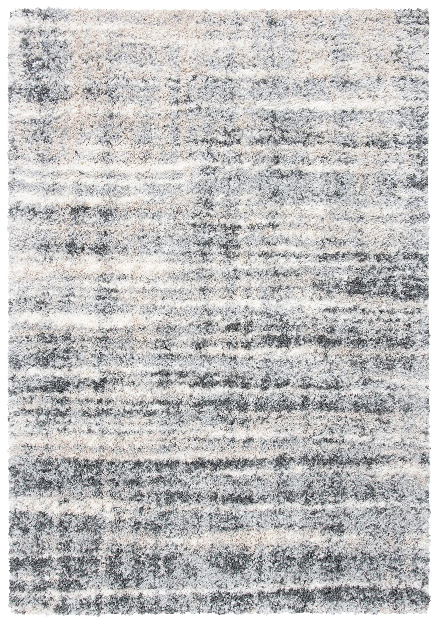 Fontana Crosshatch Striated Shag Rug