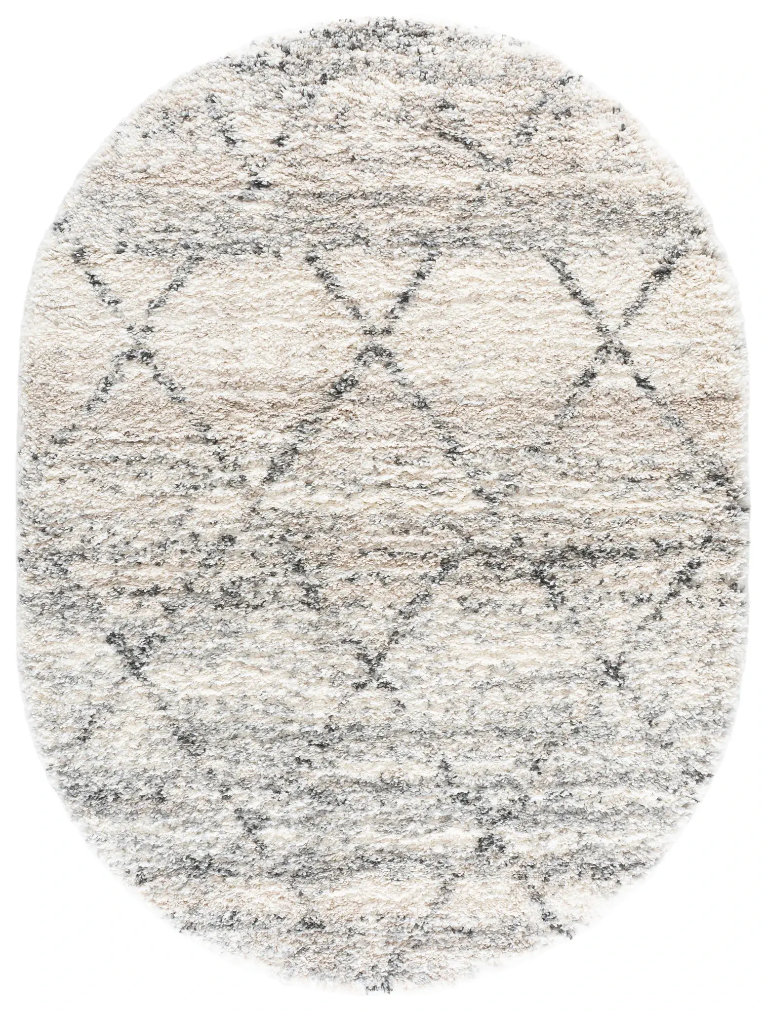 Fontana Diamond Lattice Shag Rug