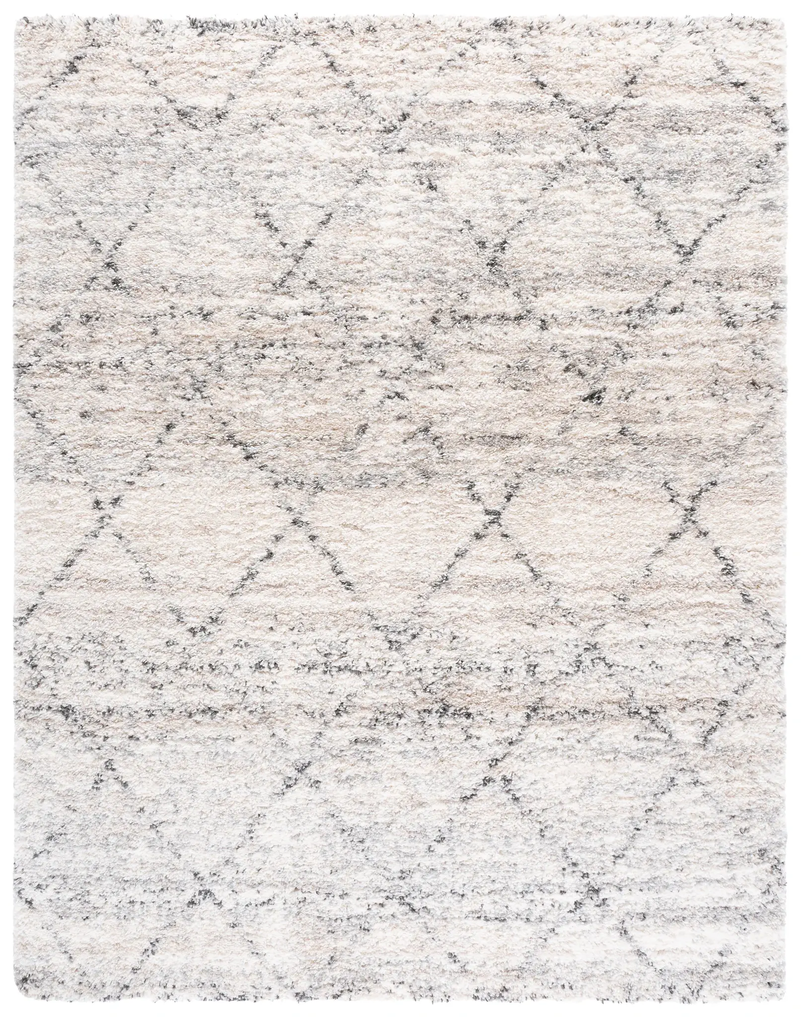 Fontana Diamond Lattice Shag Rug