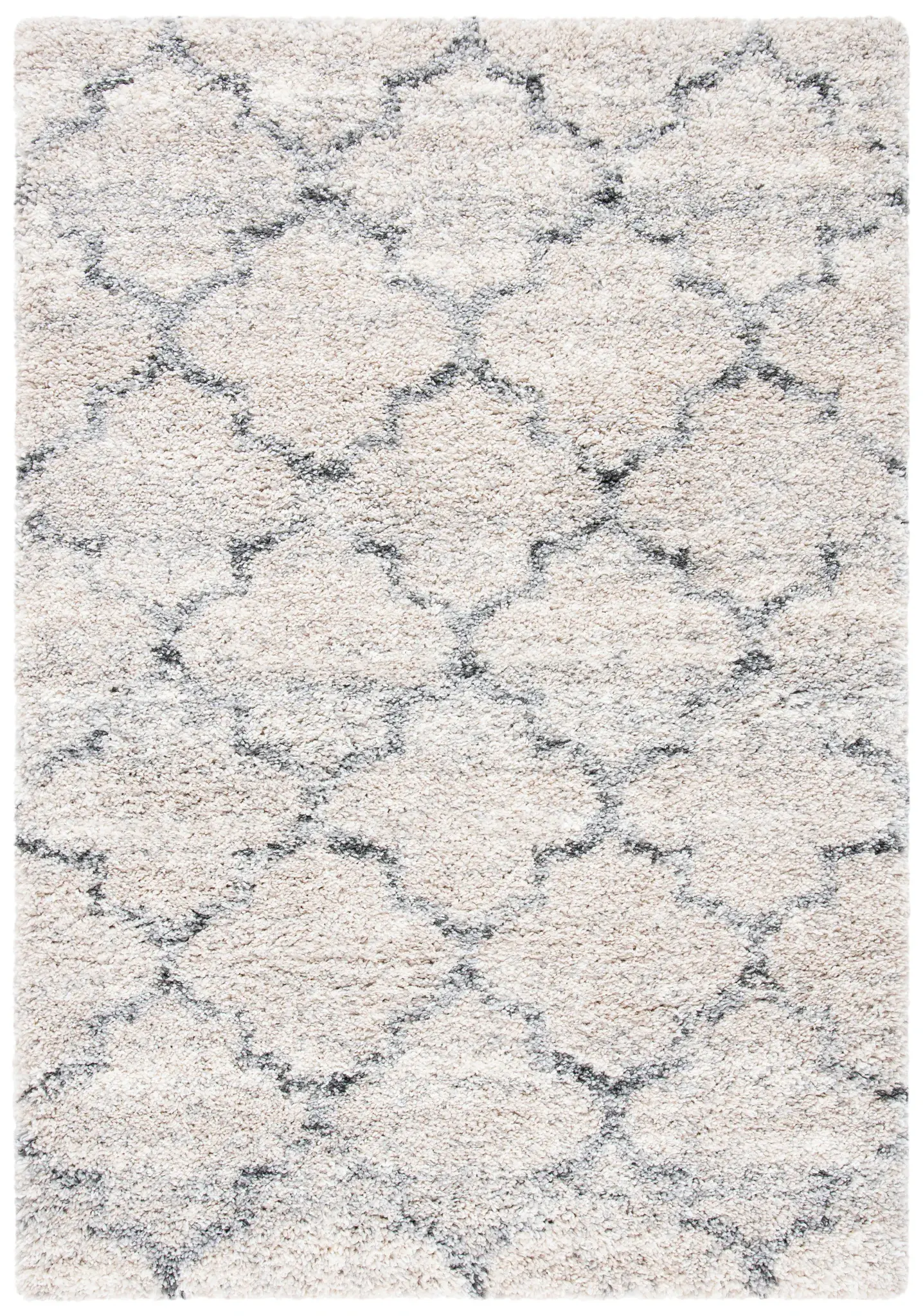 Fontana Quatrefoil Trellis Shag Rug