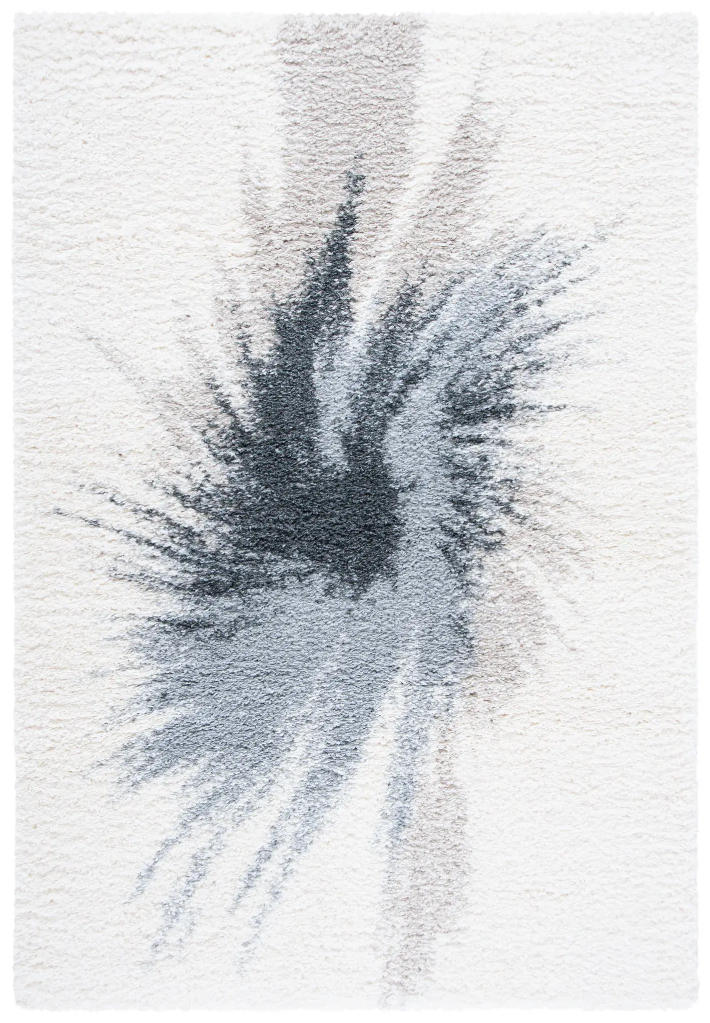 Fontana Abstract Burst Shag Rug