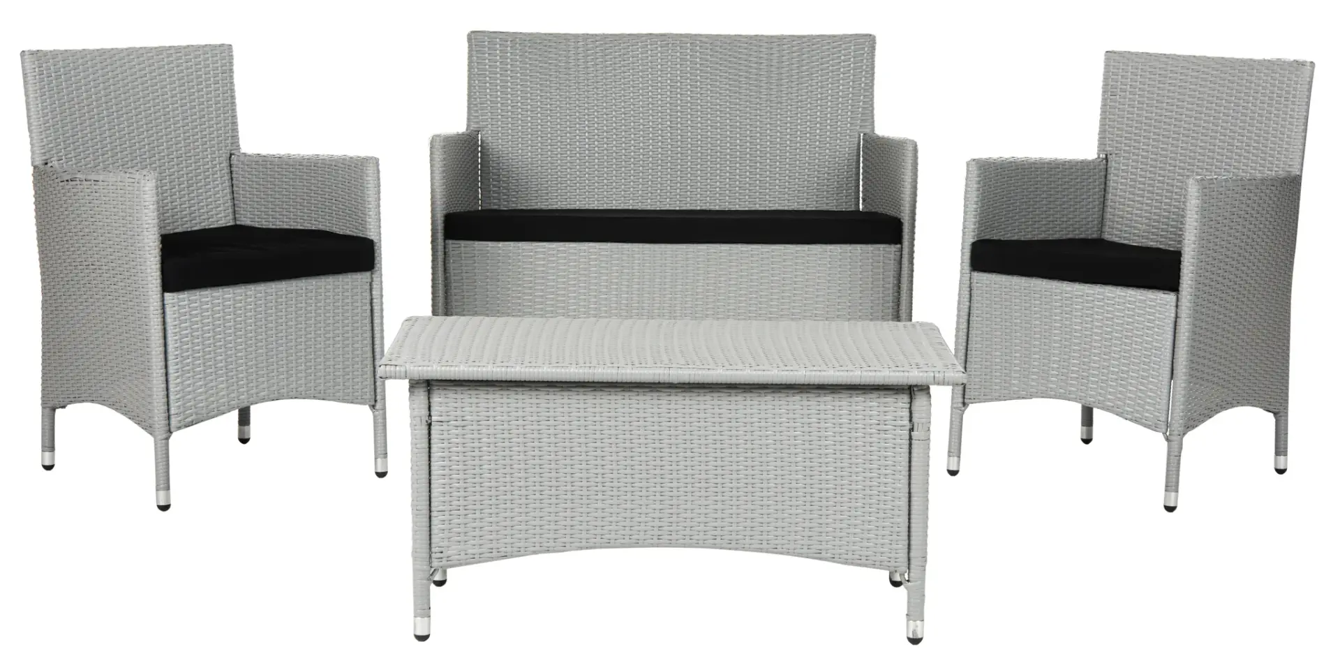 Mojavi Four-Piece Wicker Set