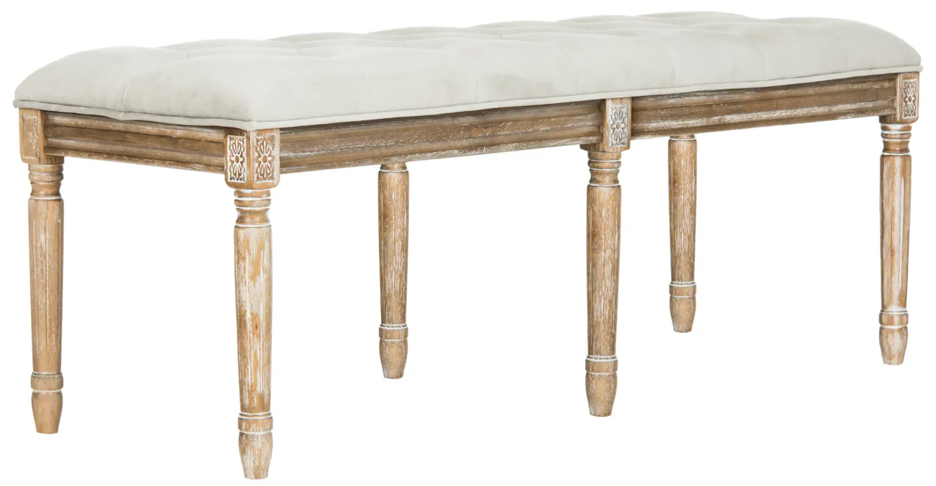 Rocha Tufted Traditional Bench