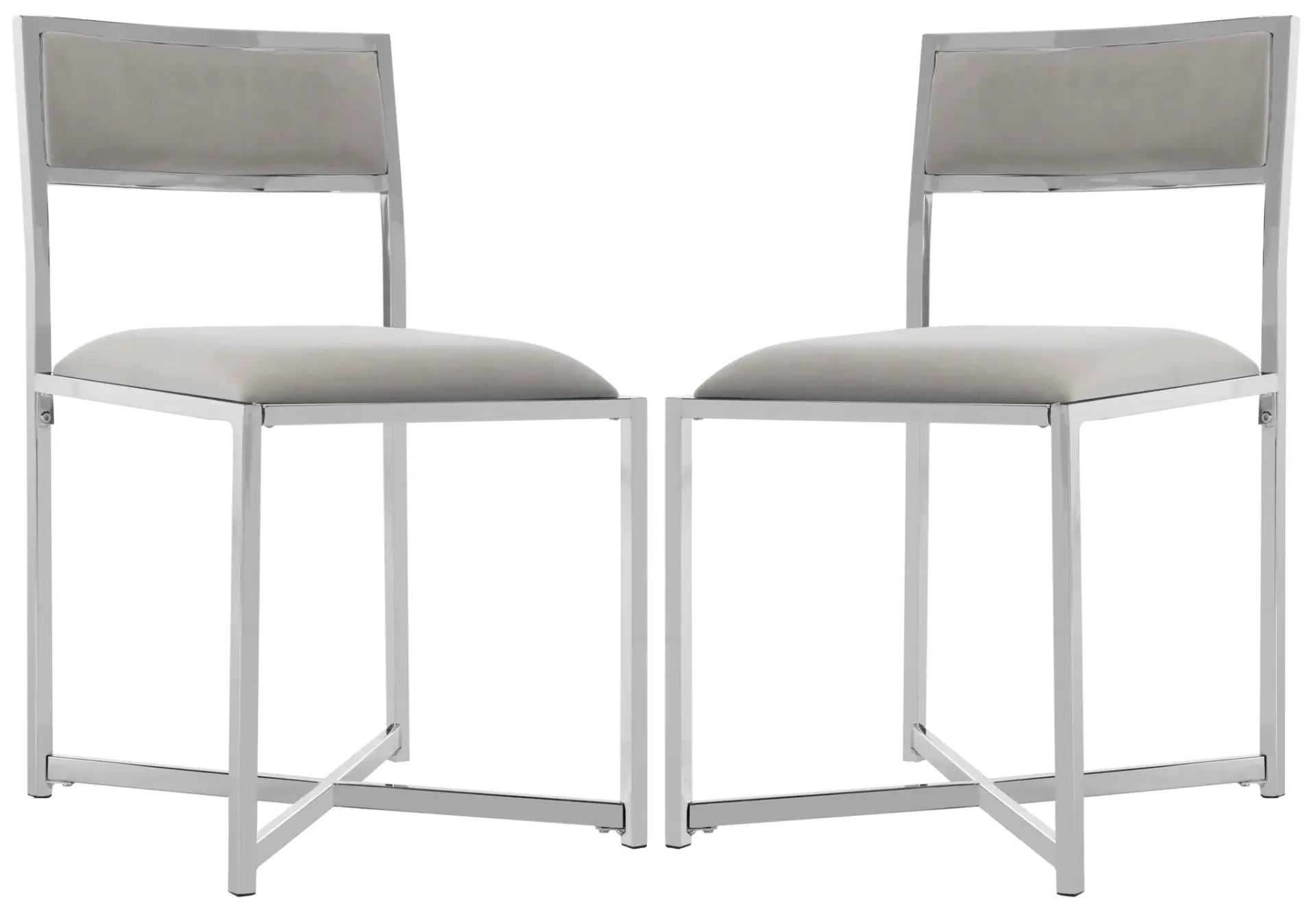 Menken Chrome Side Chair (Set of 2)