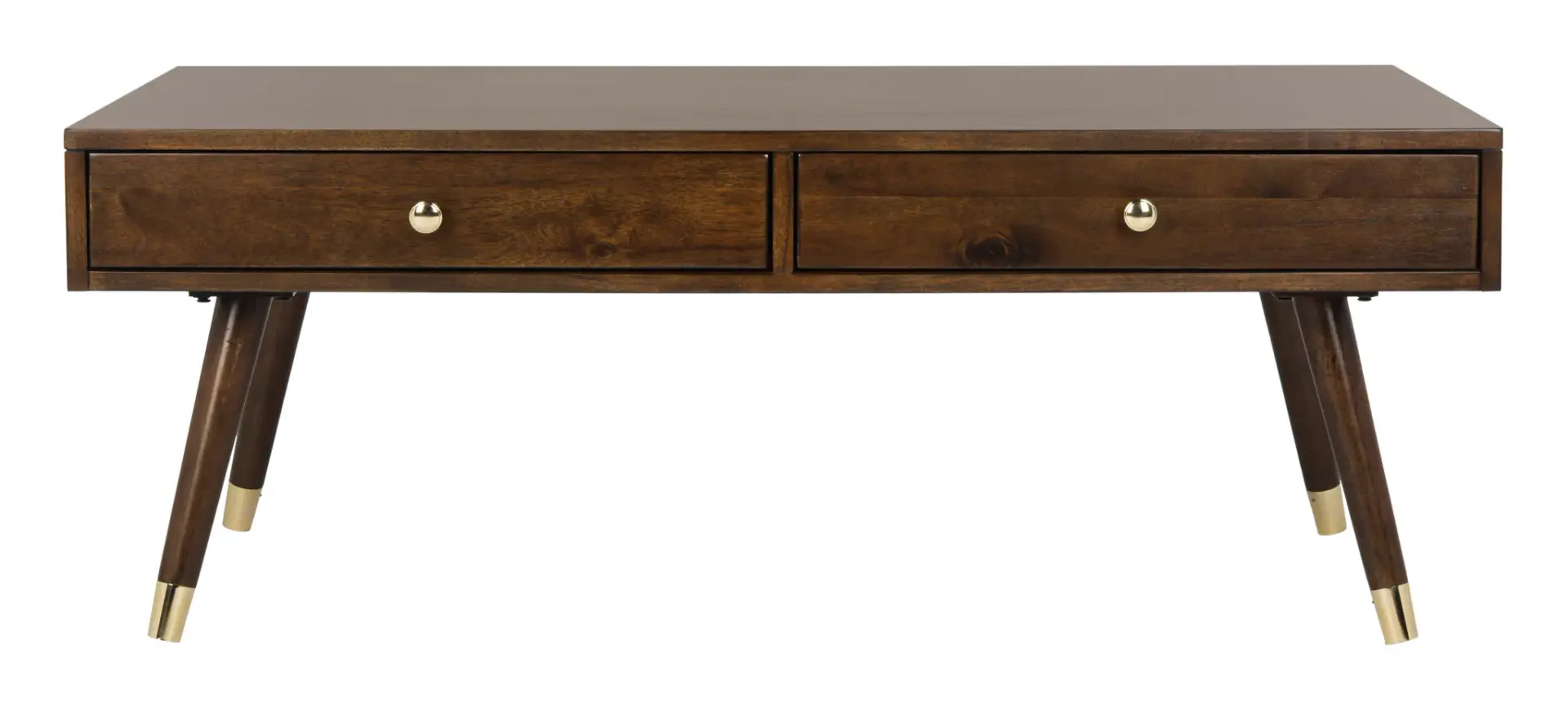 Levinson Gold Cap Coffee Table
