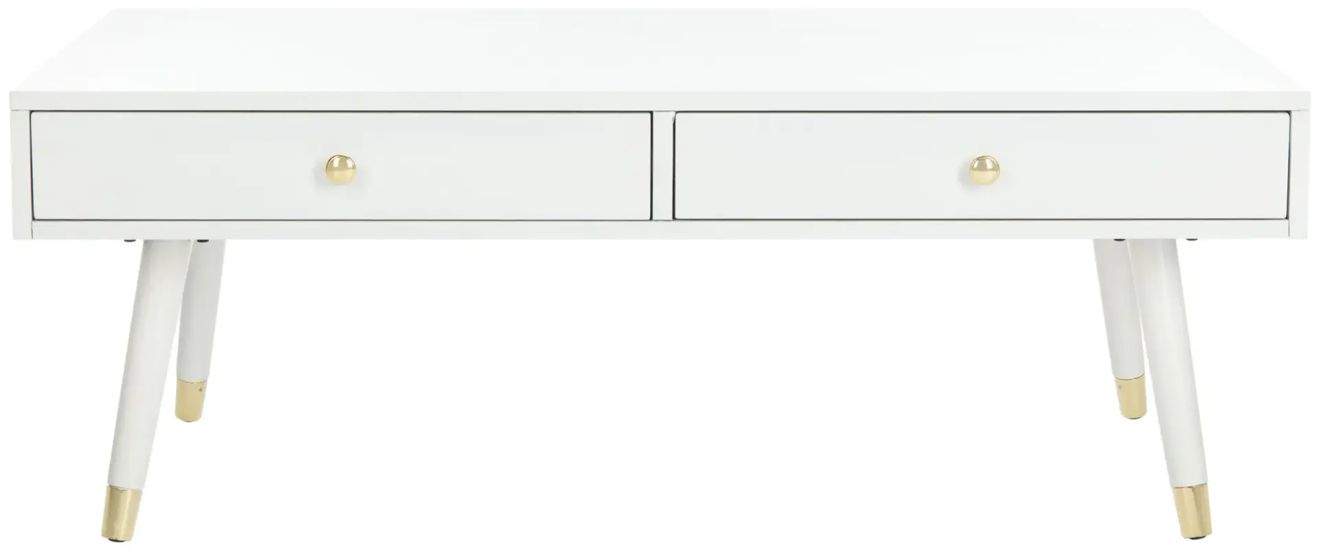 Levinson Gold Cap Coffee Table