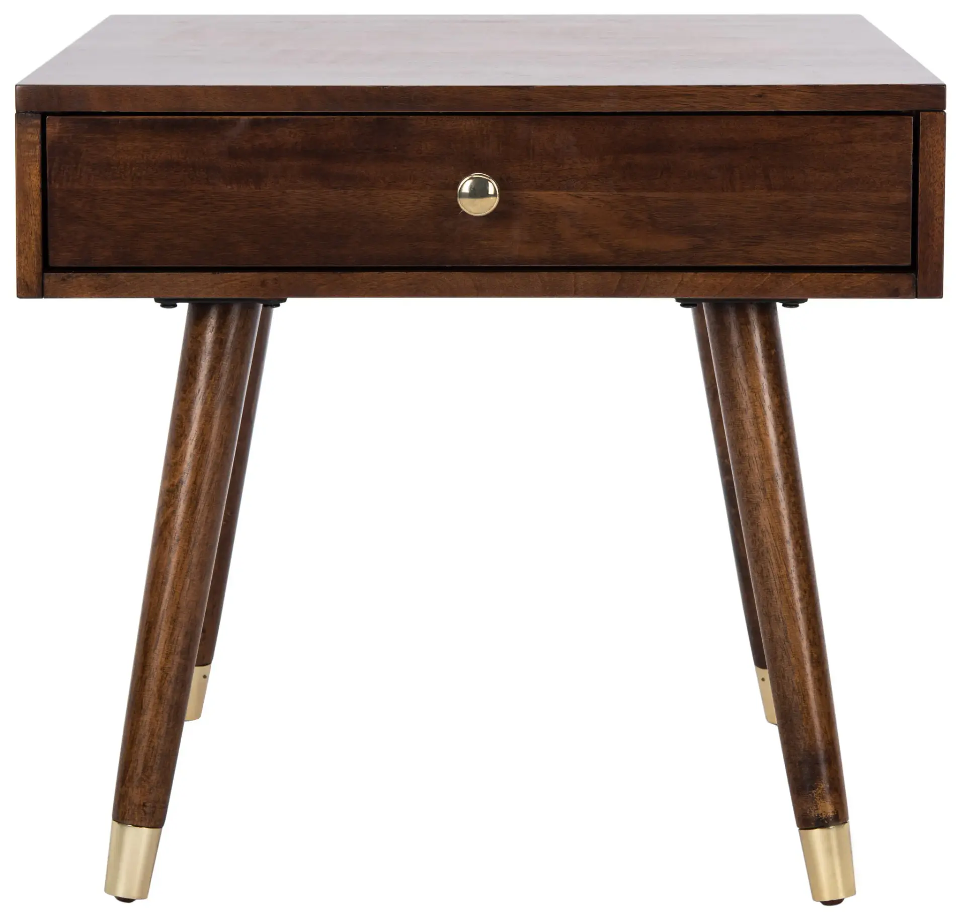 Levinson Gold Cap End Table