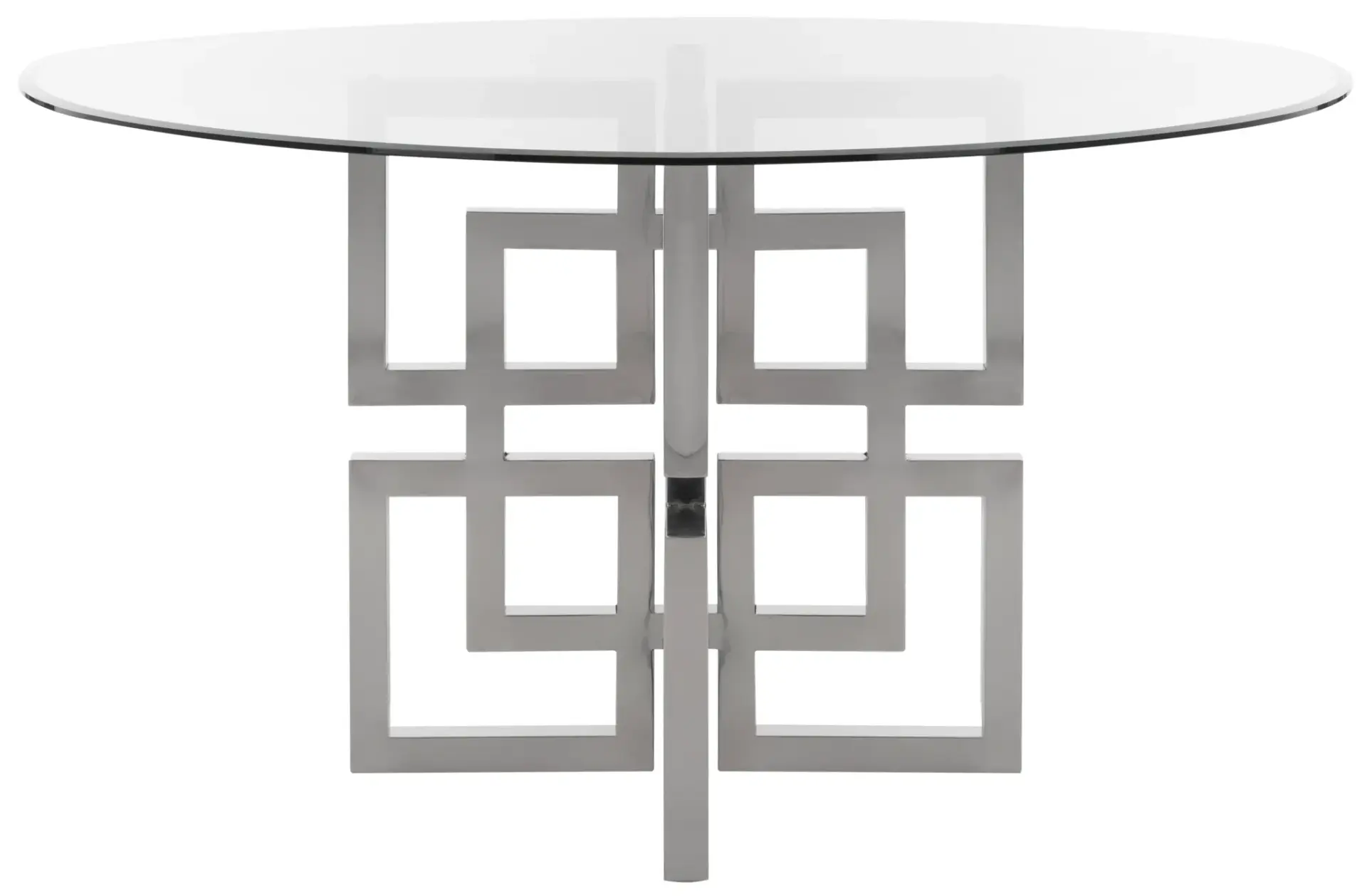 Harlan Glass Top Dining Table