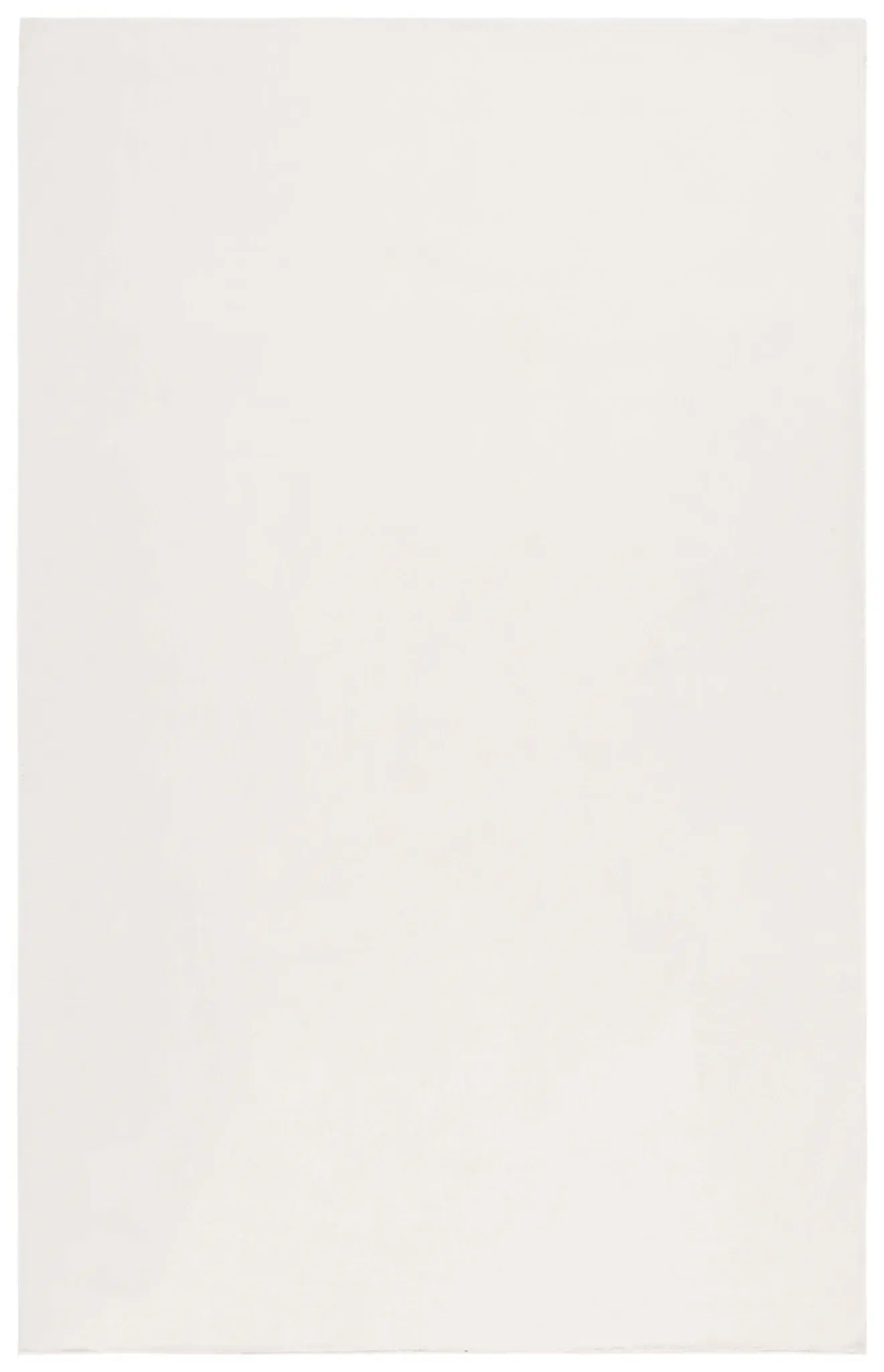 Faux Rabbit Fur Solid Washable Rug