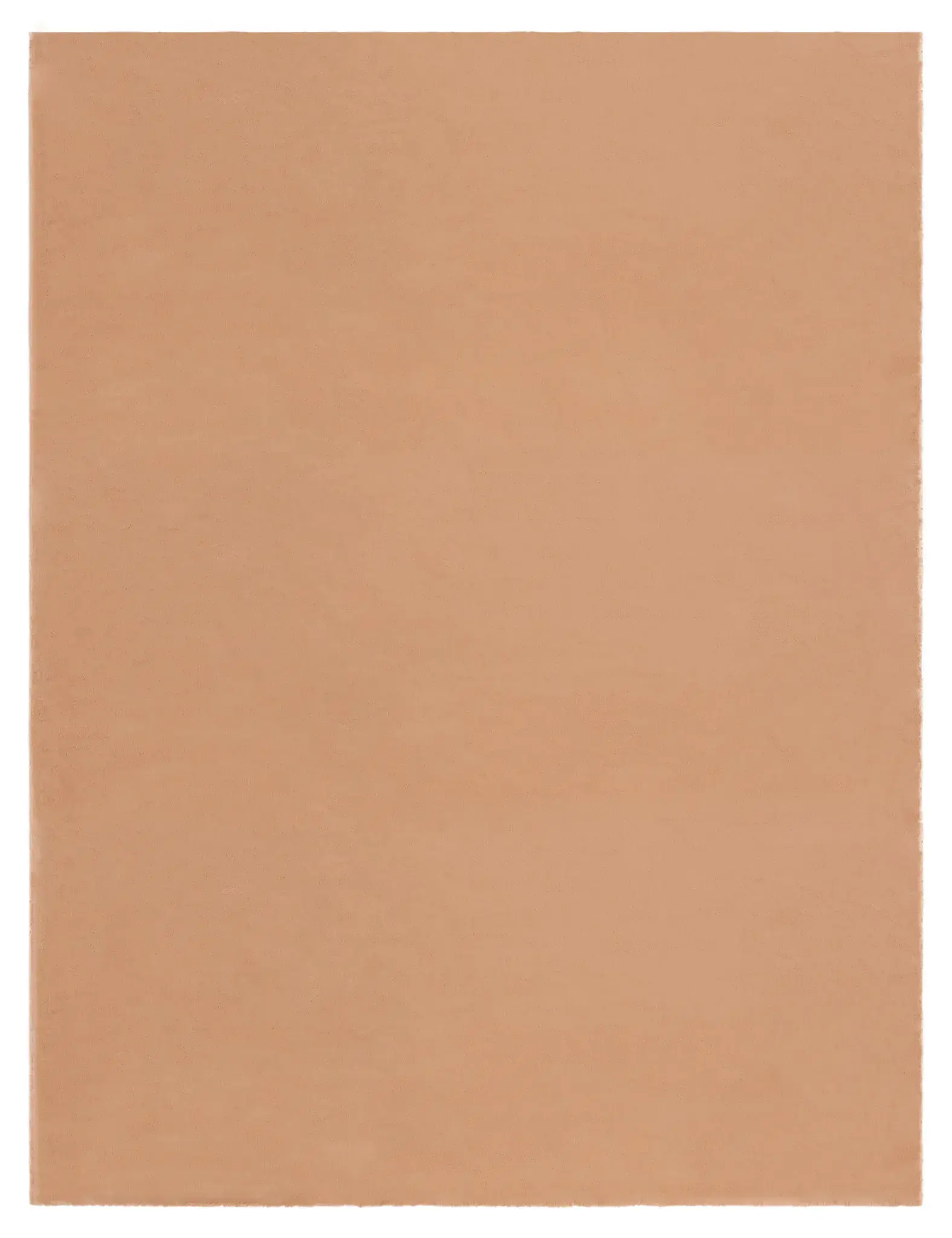 Faux Rabbit Fur Solid Washable Rug