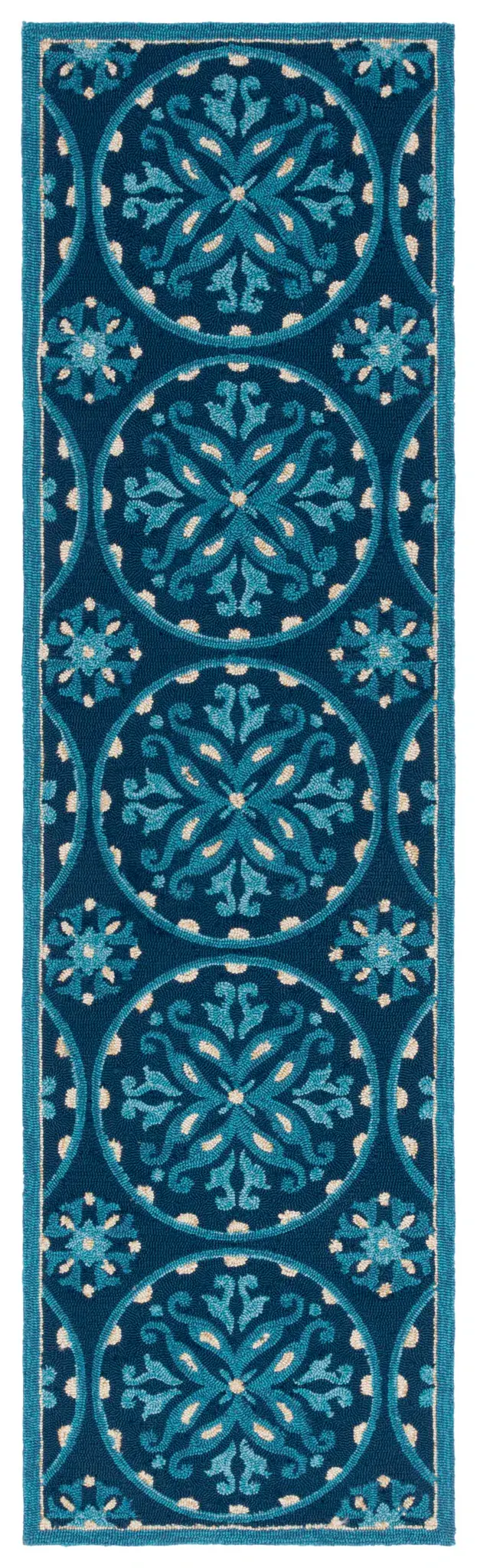 Four Seasons Circular Medallion Outdoor Rug