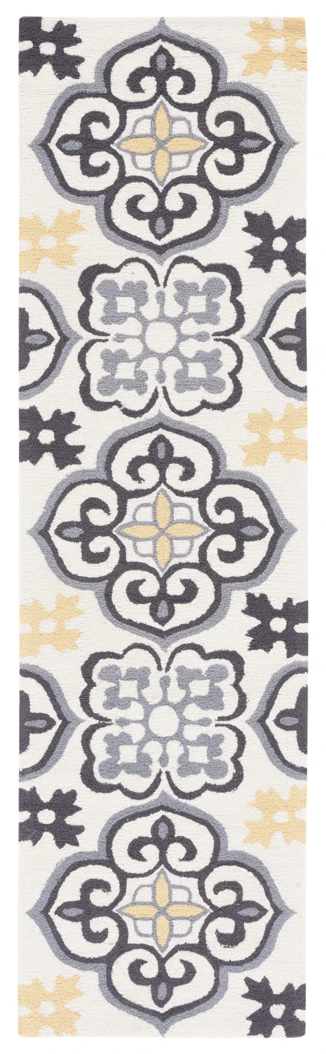 Four Seasons Tile Hand-Hooked Rug