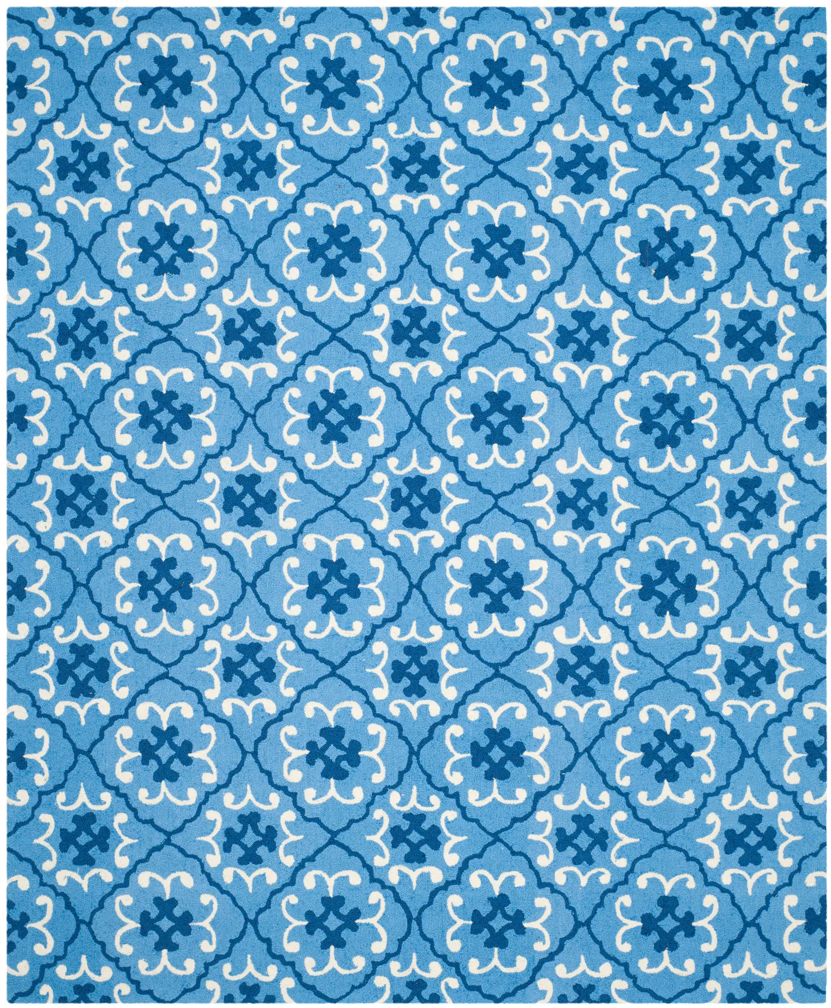 Four Seasons Trellis Hand-Hooked Rug