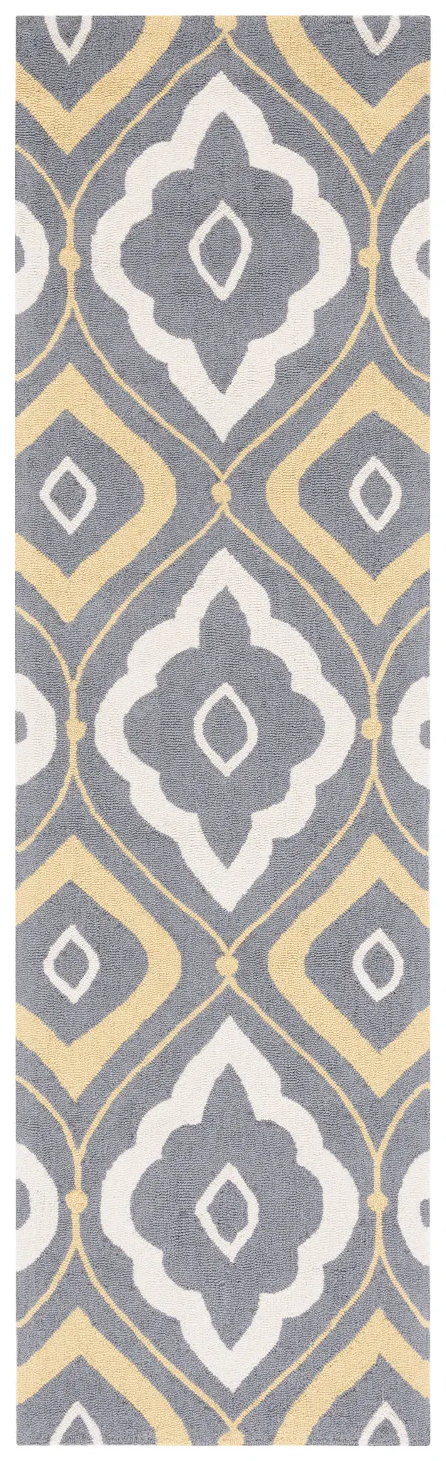 Four Seasons Ogee Trellis Hand-Hooked Rug