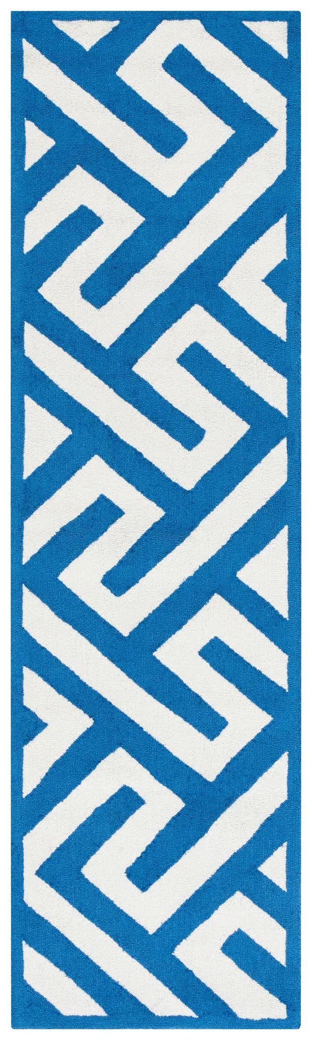 Four Seasons Labyrinth Hand-Hooked Rug