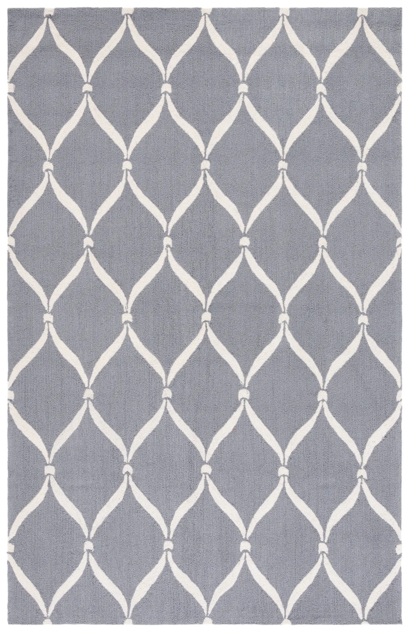 Four Seasons Rope Trellis Hand-Hooked Rug