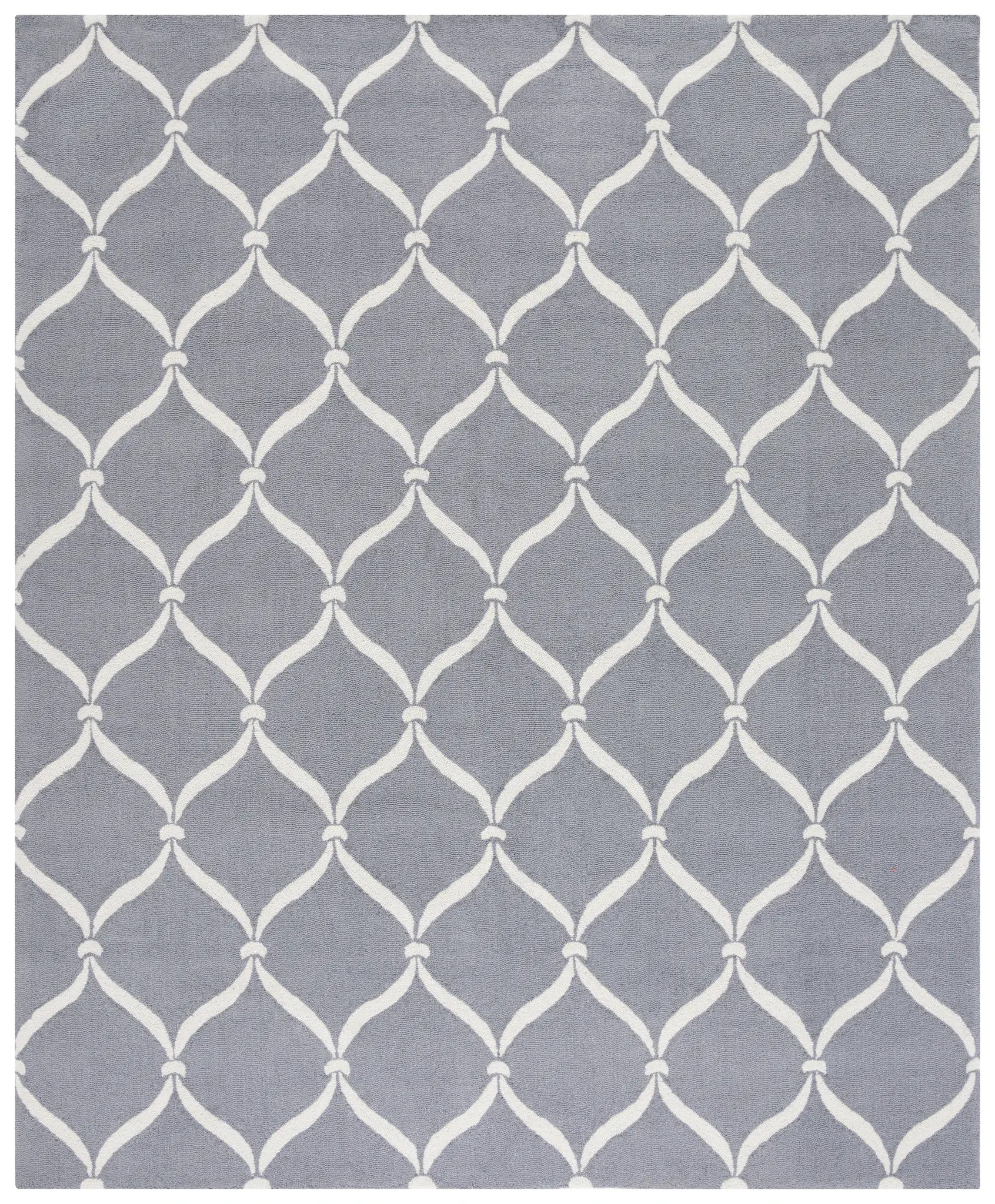 Four Seasons Rope Trellis Hand-Hooked Rug