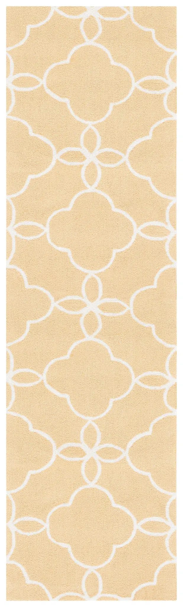 Four Seasons Clover Trellis Hand-Hooked Rug