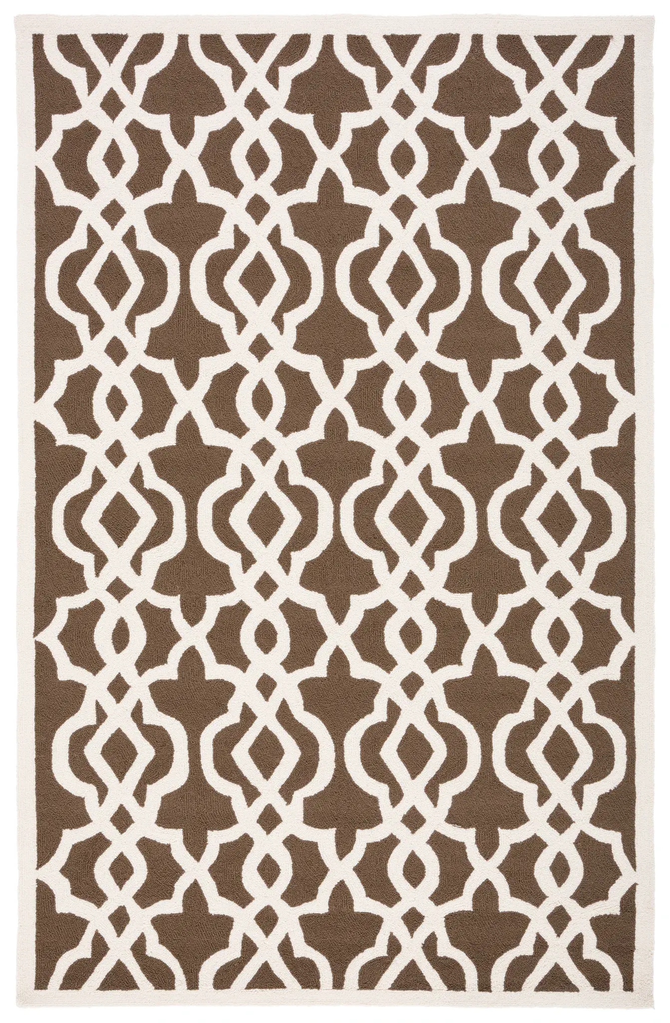 Four Seasons Interlocking Trellis Hand-Tufted Rug
