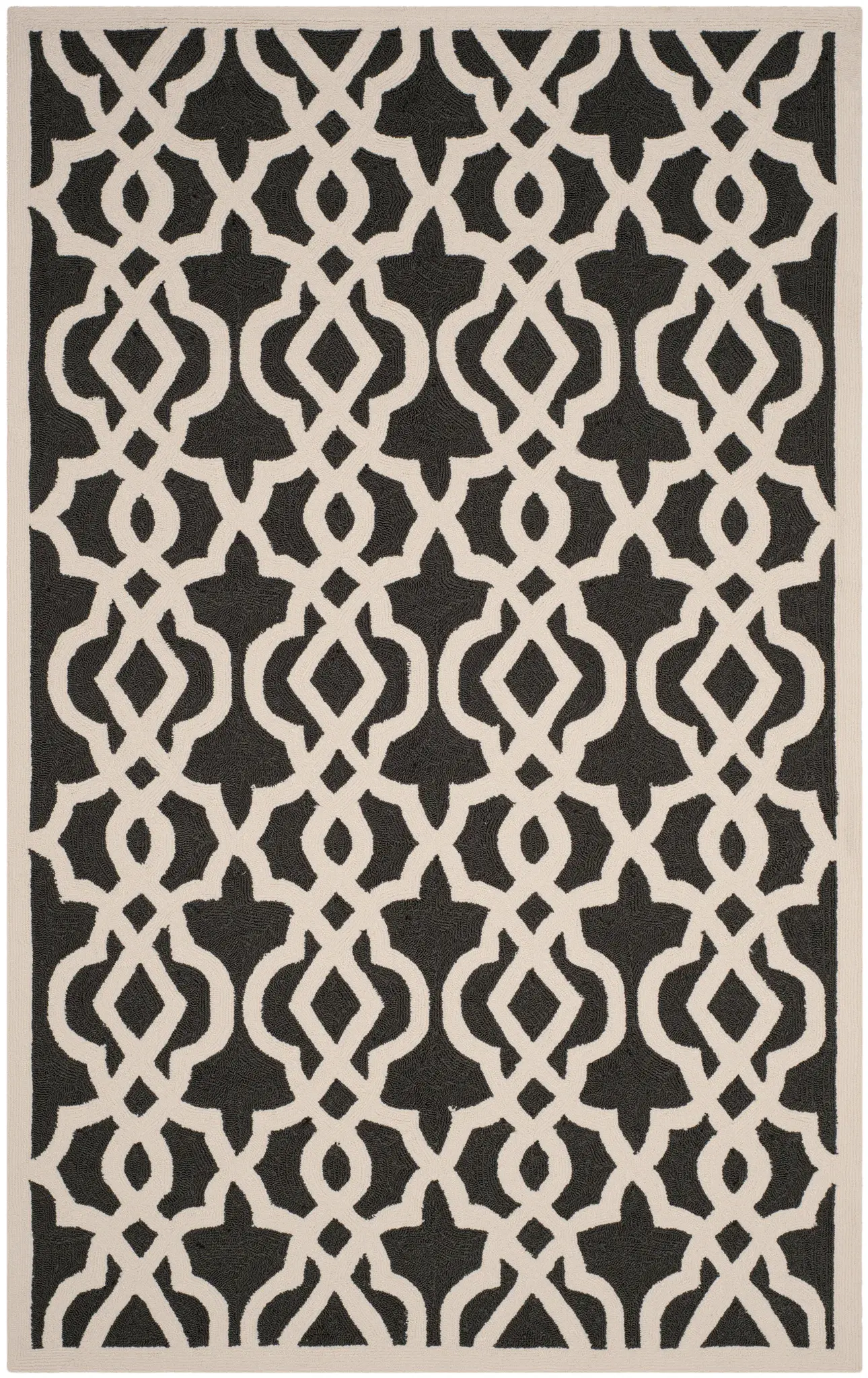 Four Seasons Interlocking Trellis Hand-Tufted Rug