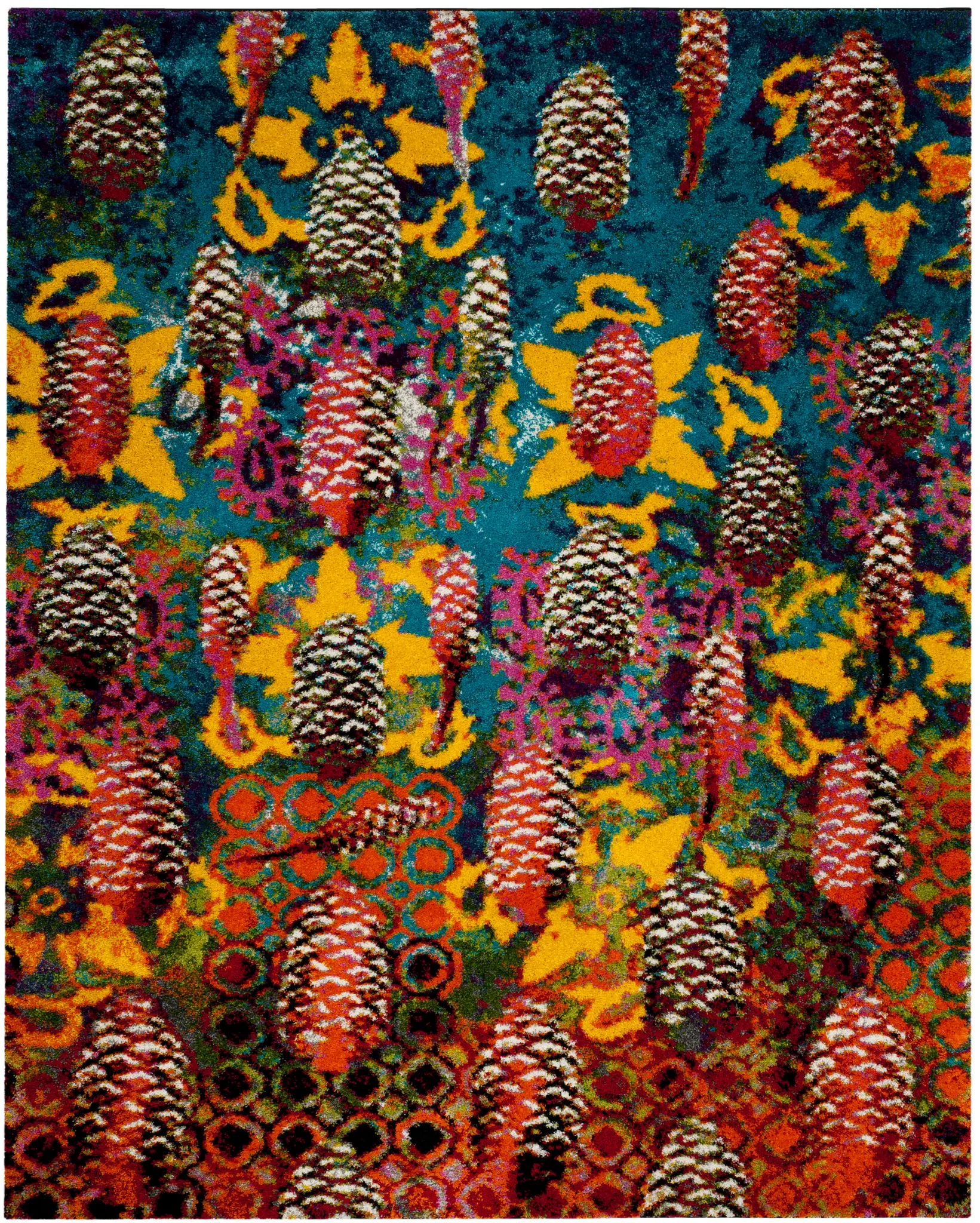 Fiesta Pinecone Shag Rug