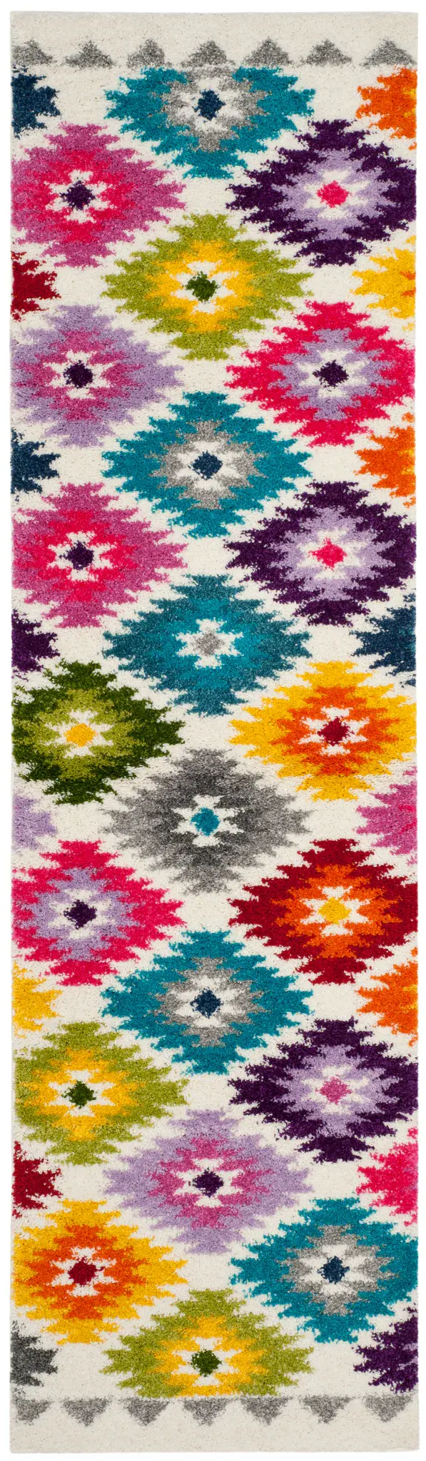 Fiesta Diamond Shag Rug