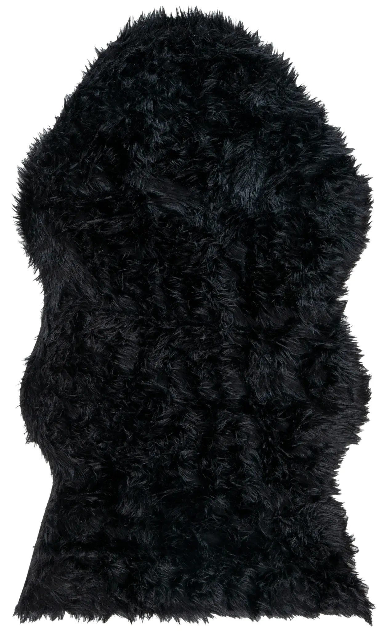Faux Sheep Skin Scandinavian Shaped Shag Rug