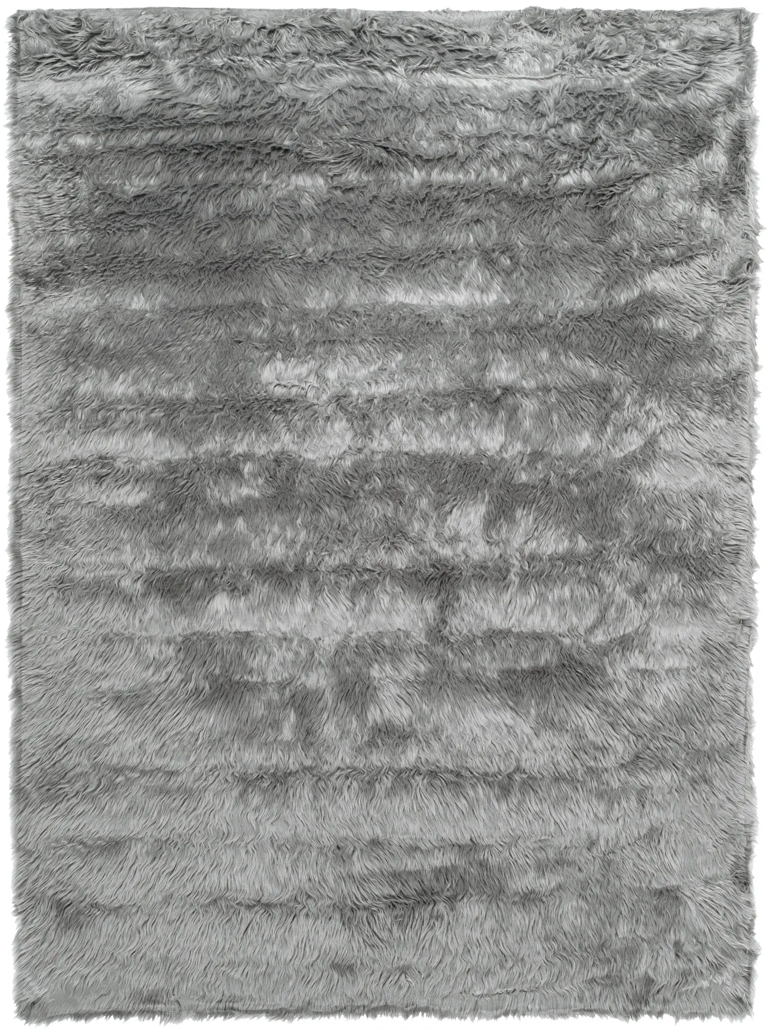 Faux Sheep Skin Glam Solid Shag Rug