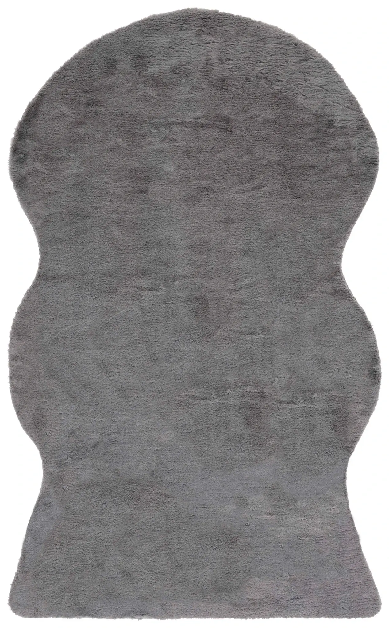 Faux Sheep Skin Scandinavian Solid Shag Rug
