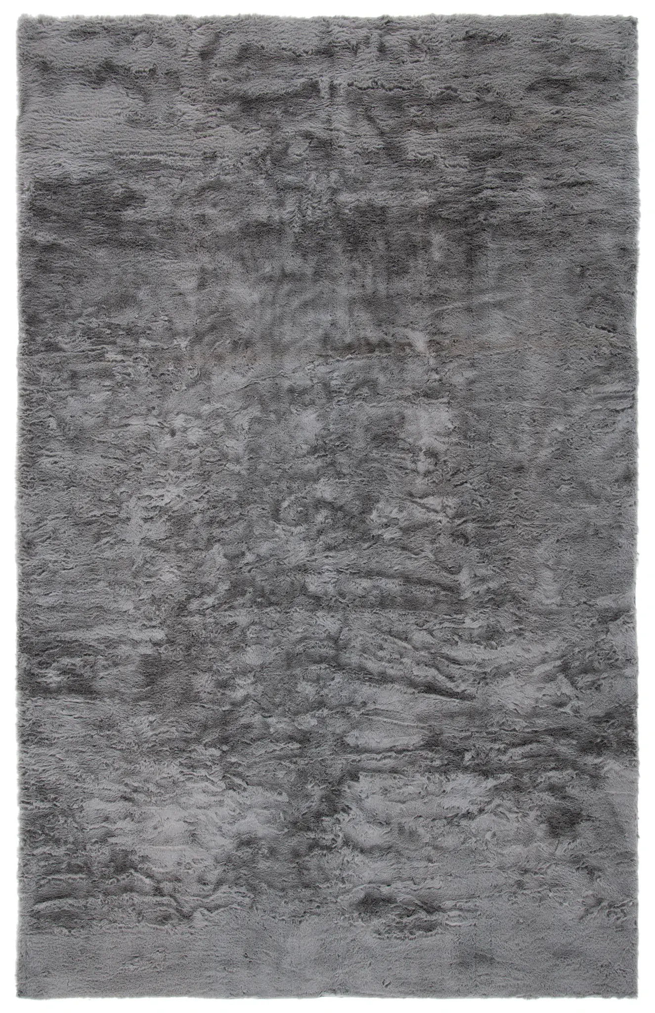 Faux Sheep Skin Textured Shag Rug