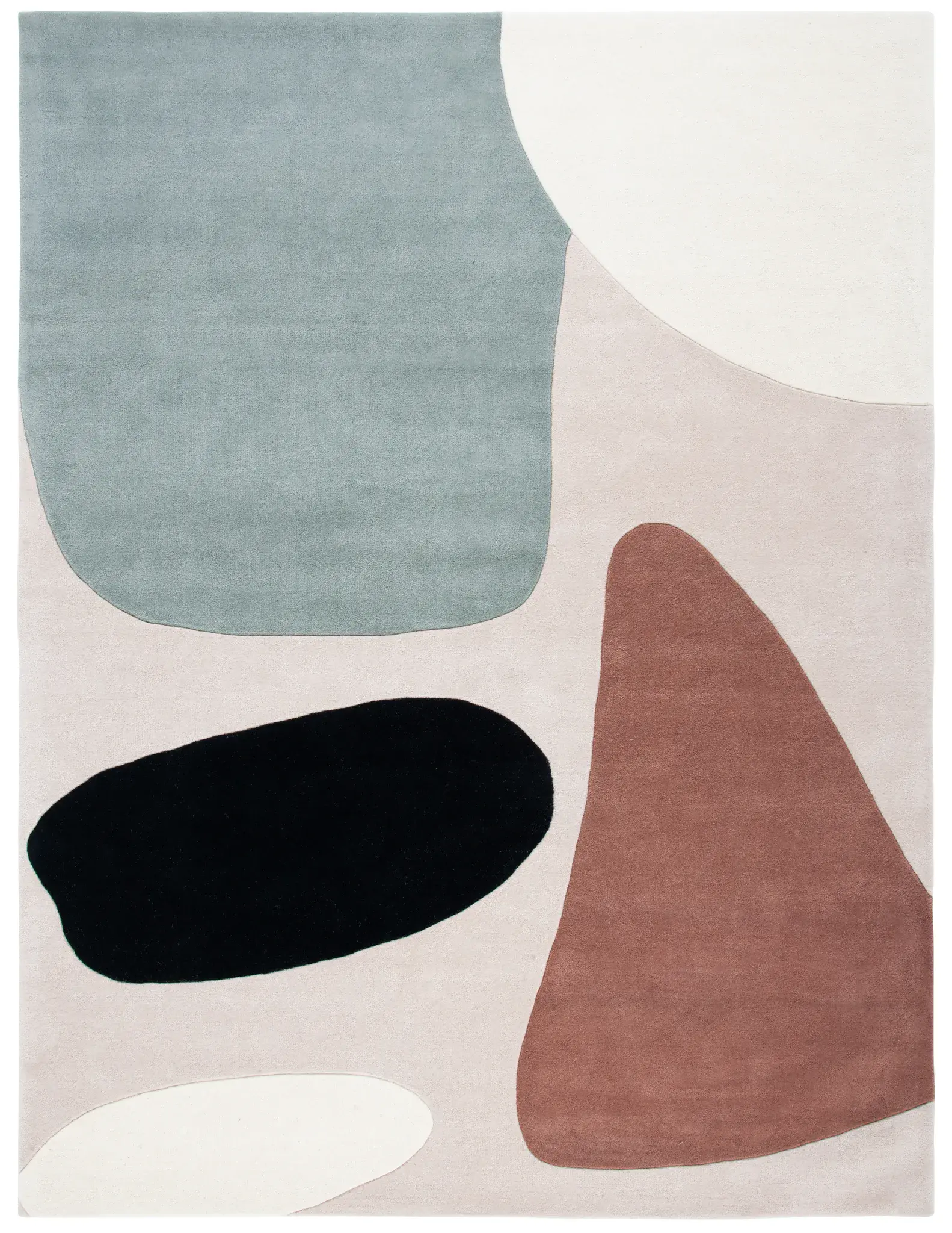 Fifth Avenue Organic Shapes Hand-Tufted Wool Rug