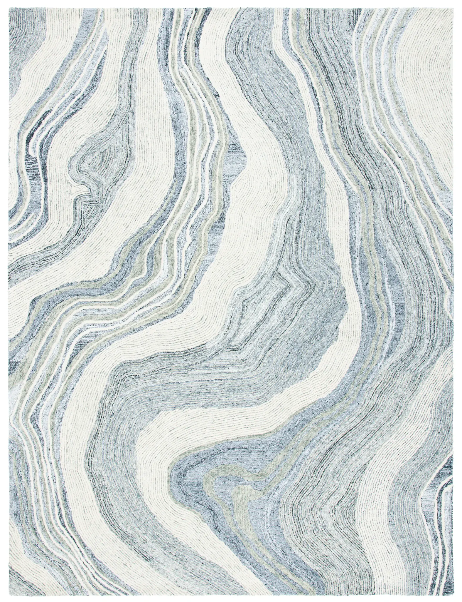 Fifth Avenue Marble Hand-Tufted Wool Rug