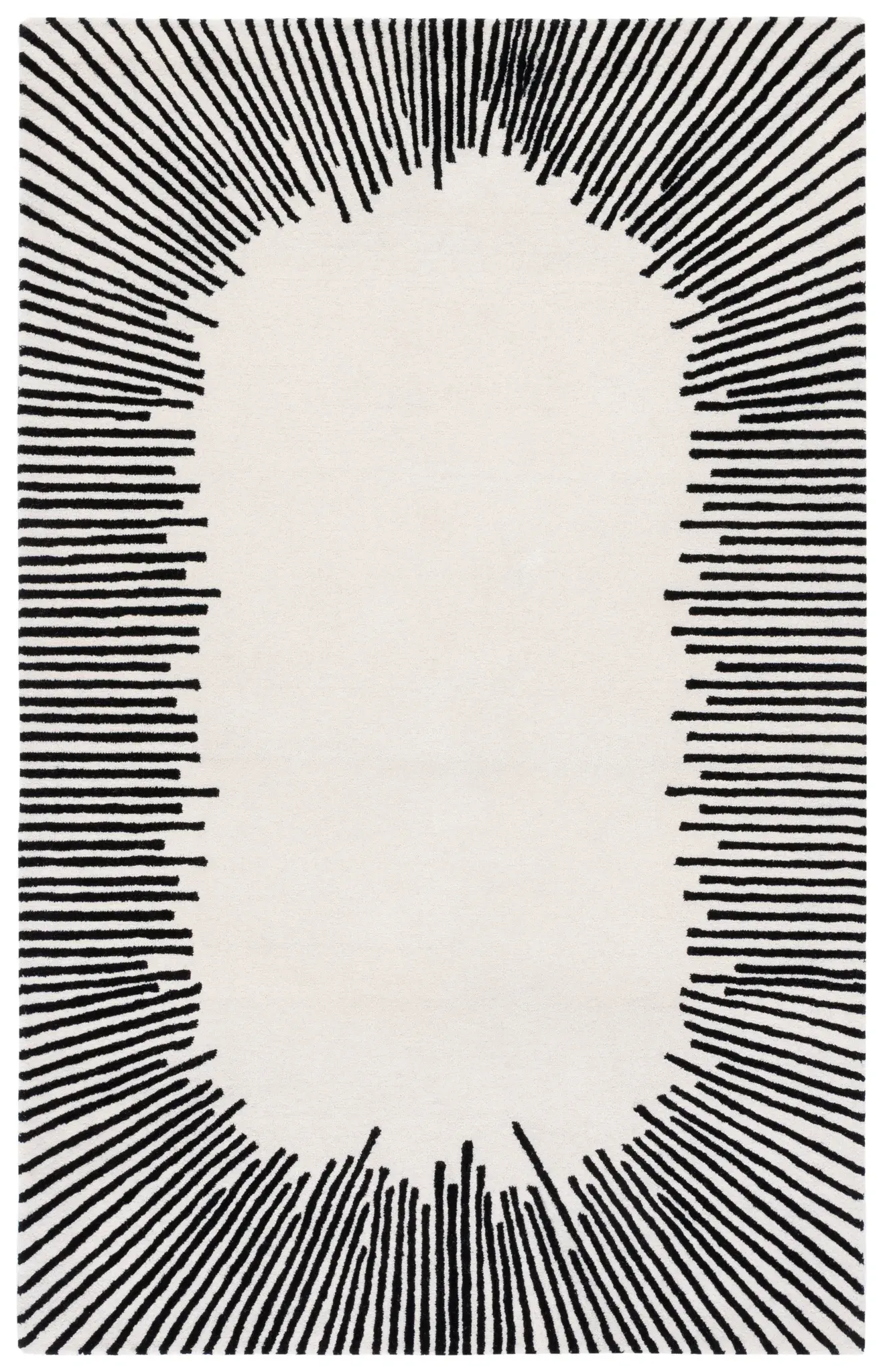 Fifth Avenue Sunburst Hand-Tufted Wool Rug
