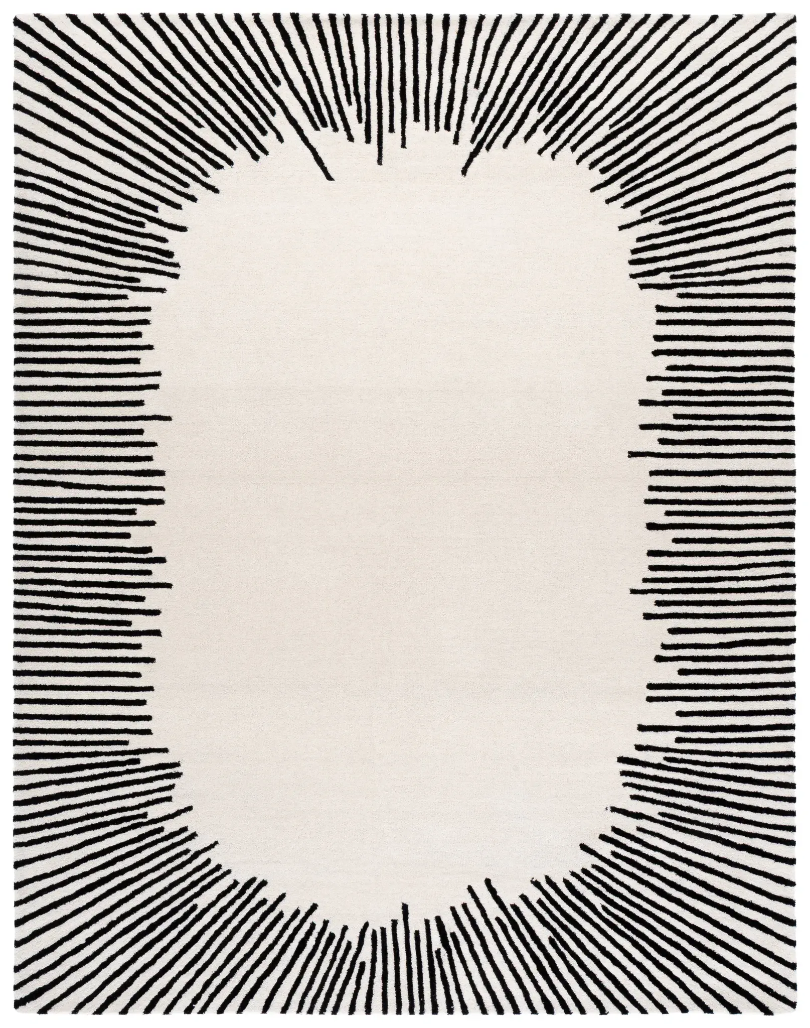 Fifth Avenue Sunburst Hand-Tufted Wool Rug