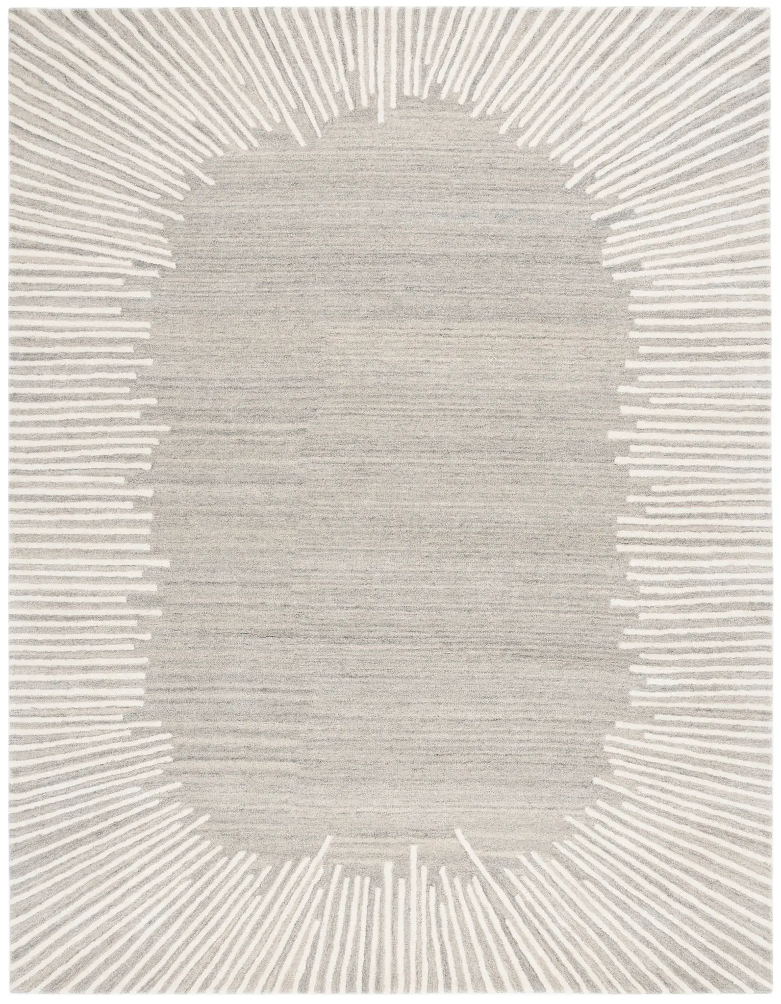 Fifth Avenue Sunburst Hand-Tufted Wool Rug