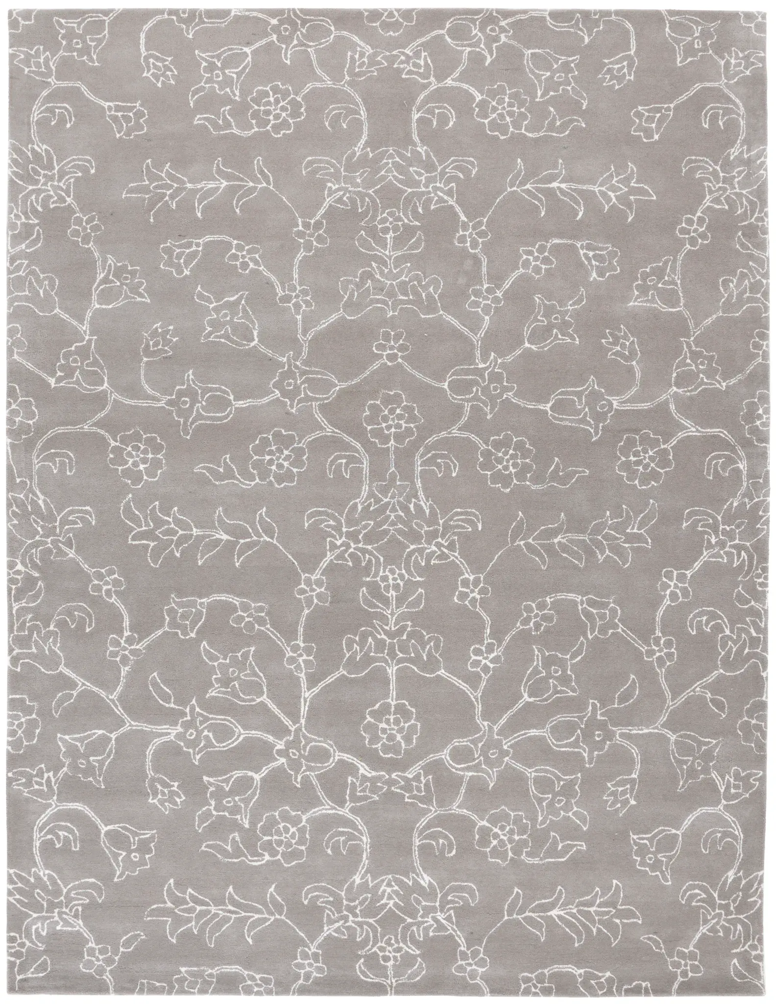 Fifth Avenue Botanical Vine Hand-Tufted Wool Rug