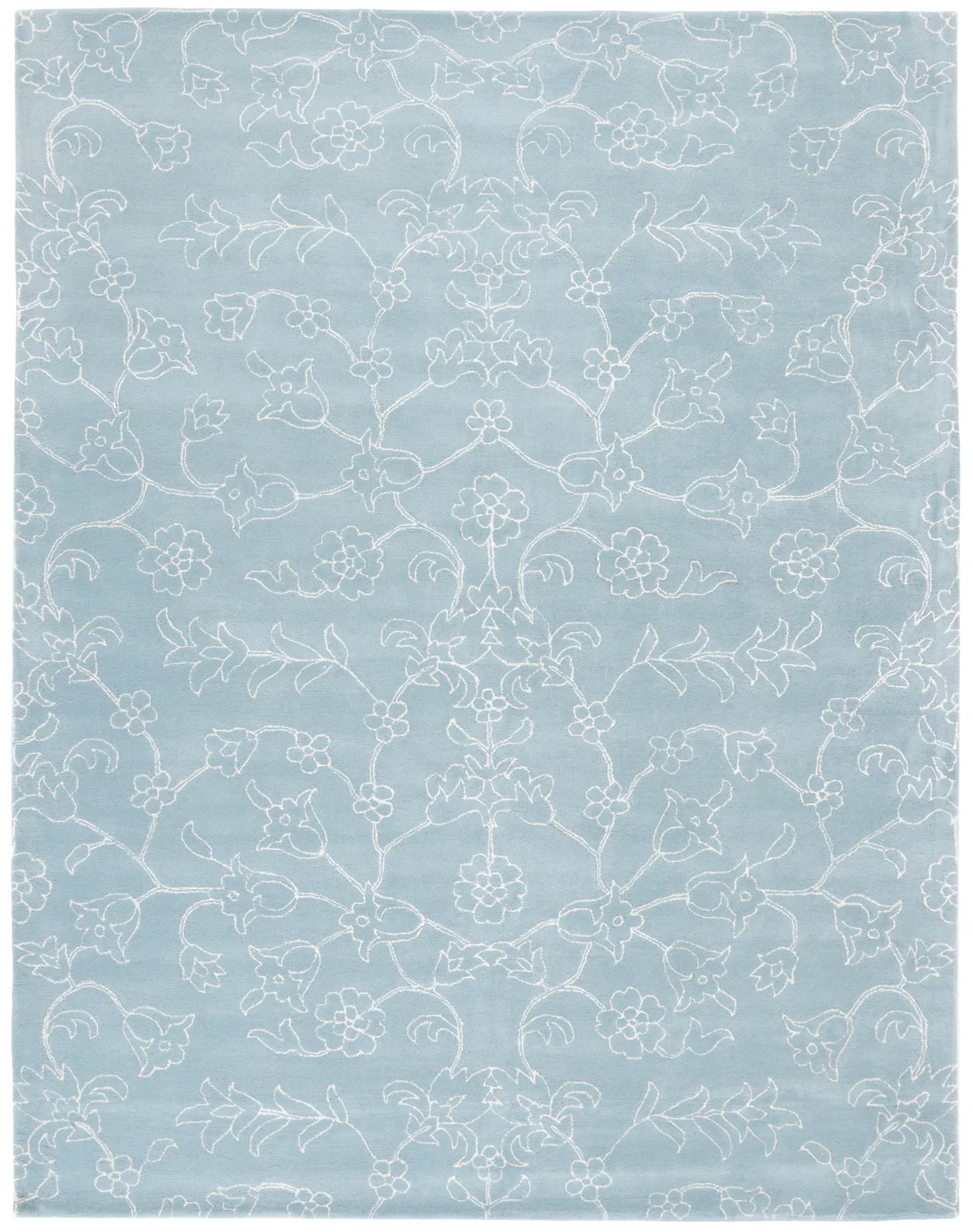 Fifth Avenue Botanical Vine Hand-Tufted Wool Rug