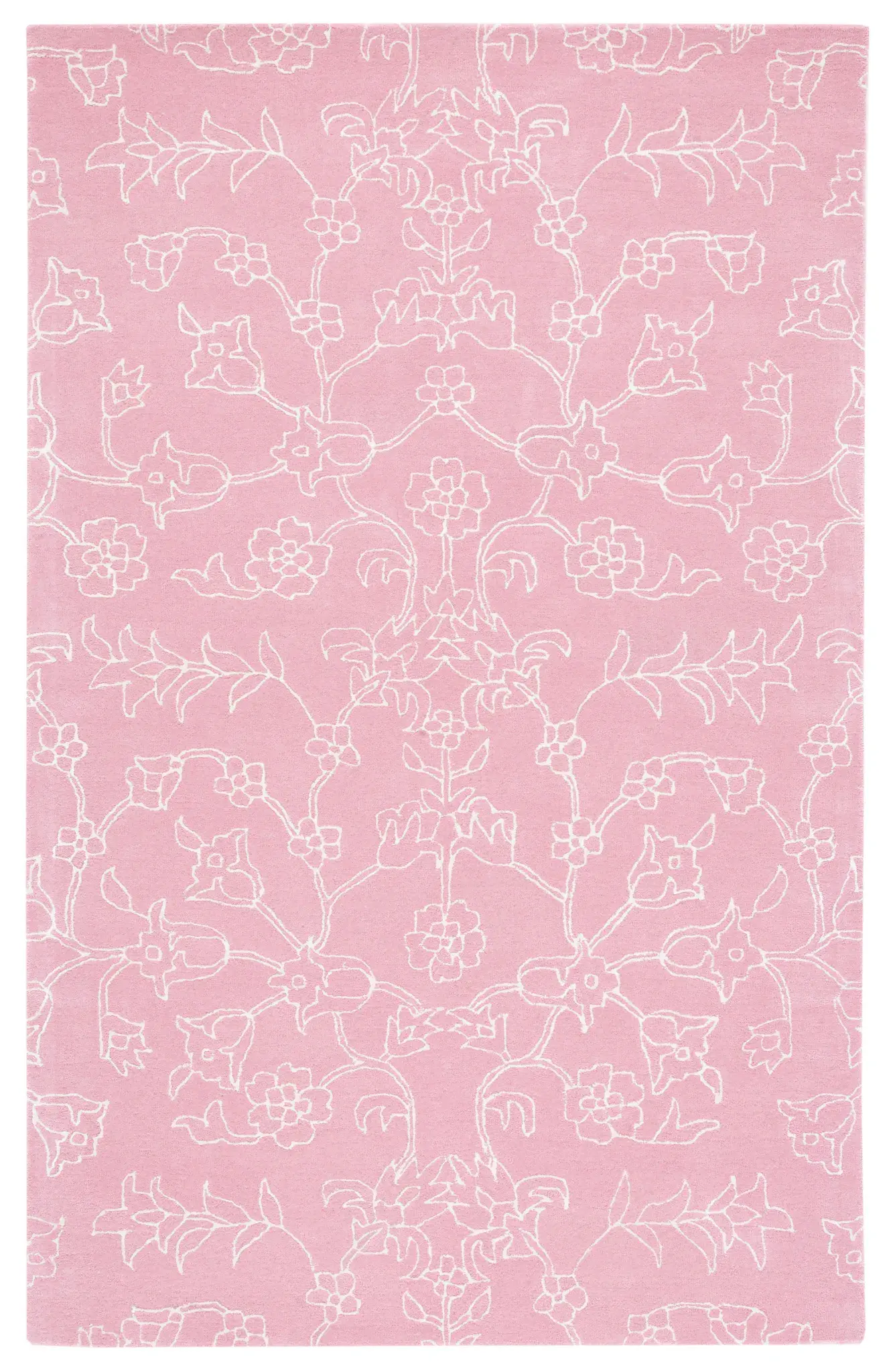 Fifth Avenue Botanical Vine Hand-Tufted Wool Rug