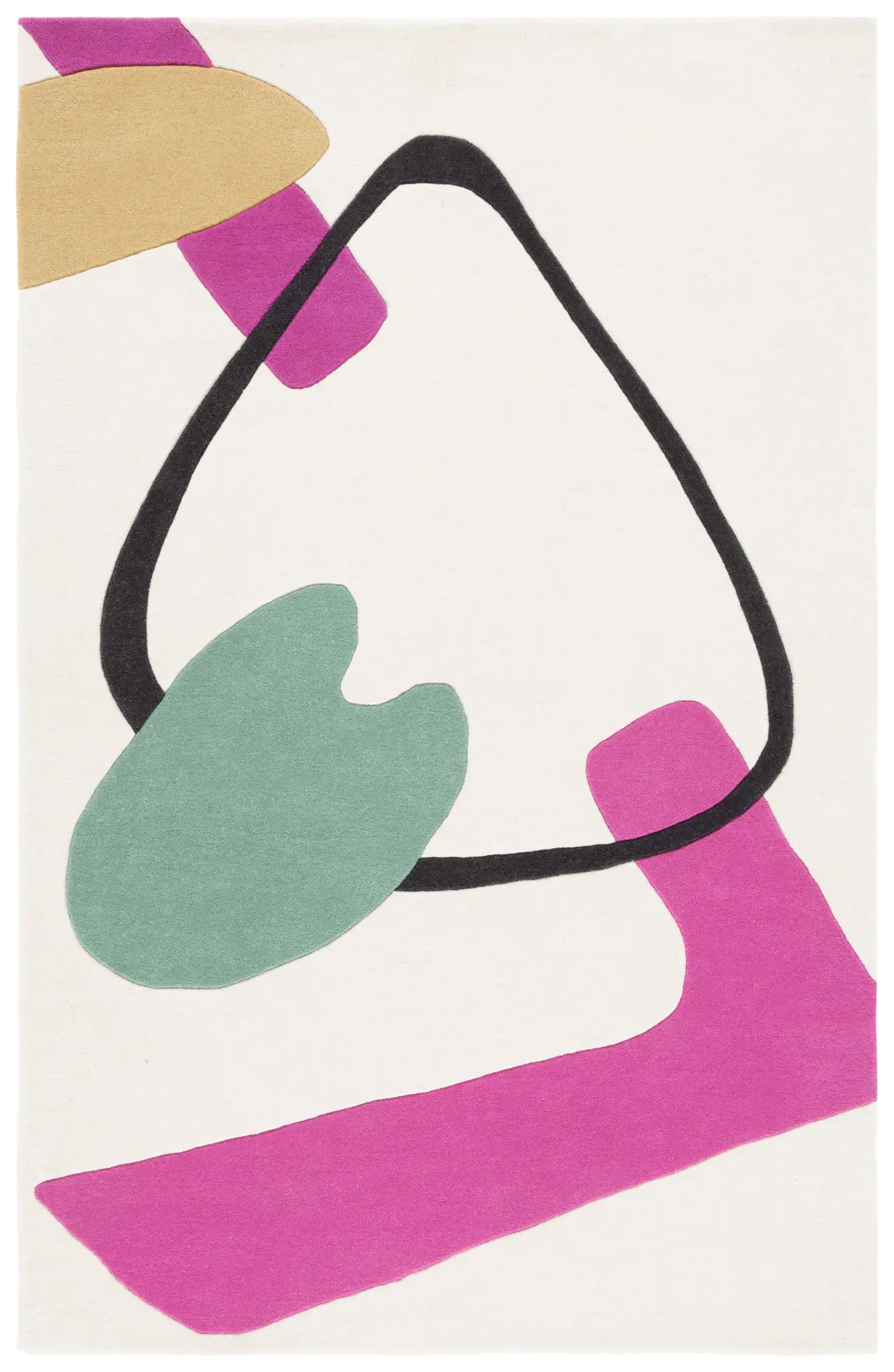 Fifth Avenue Abstract Shapes Hand-Tufted Rug