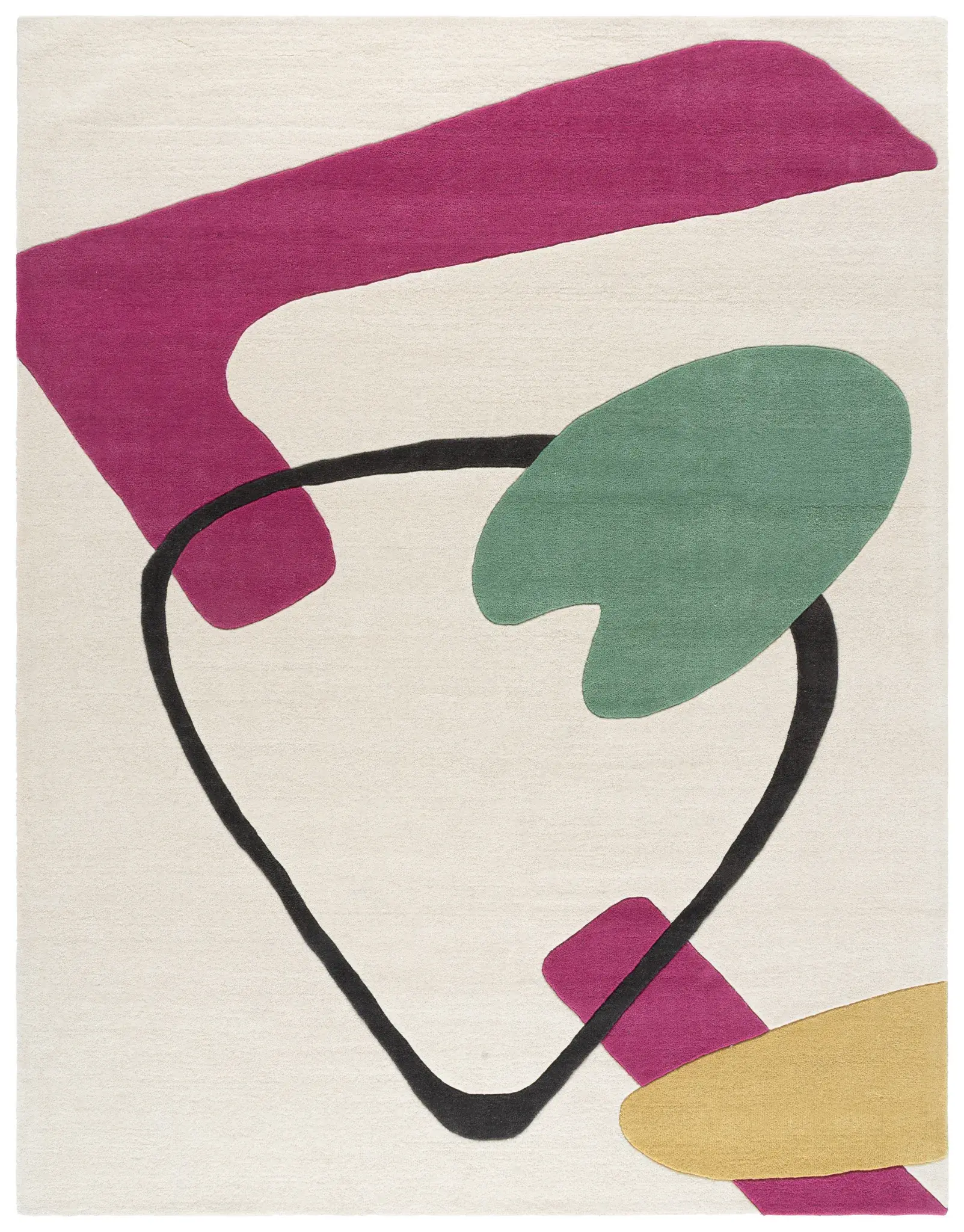 Fifth Avenue Abstract Shapes Hand-Tufted Rug